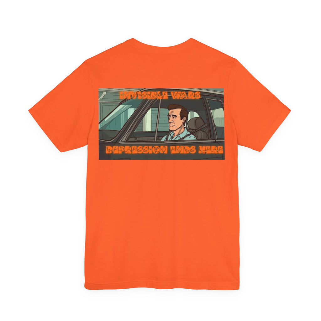 Men T-shirt - Depression Ends Here