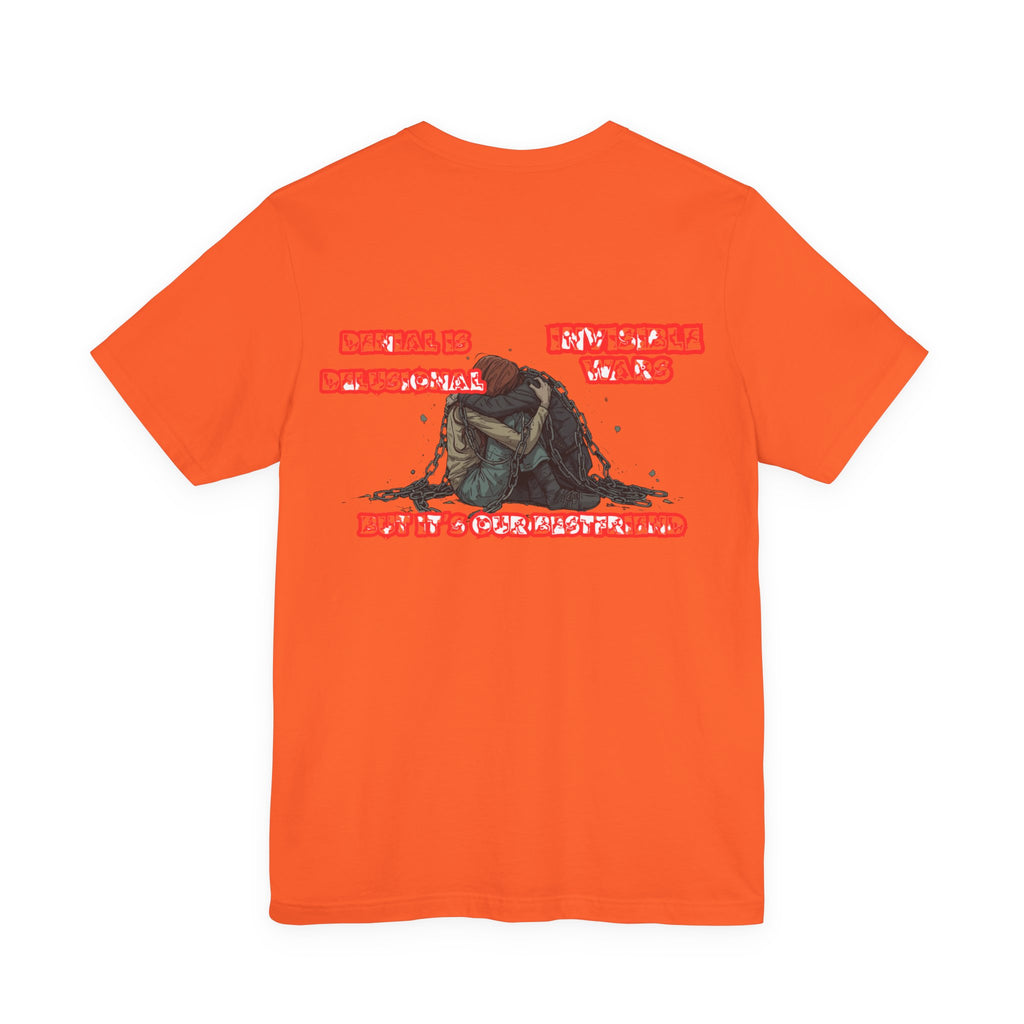 Women T-shirt — Denial is Delusional