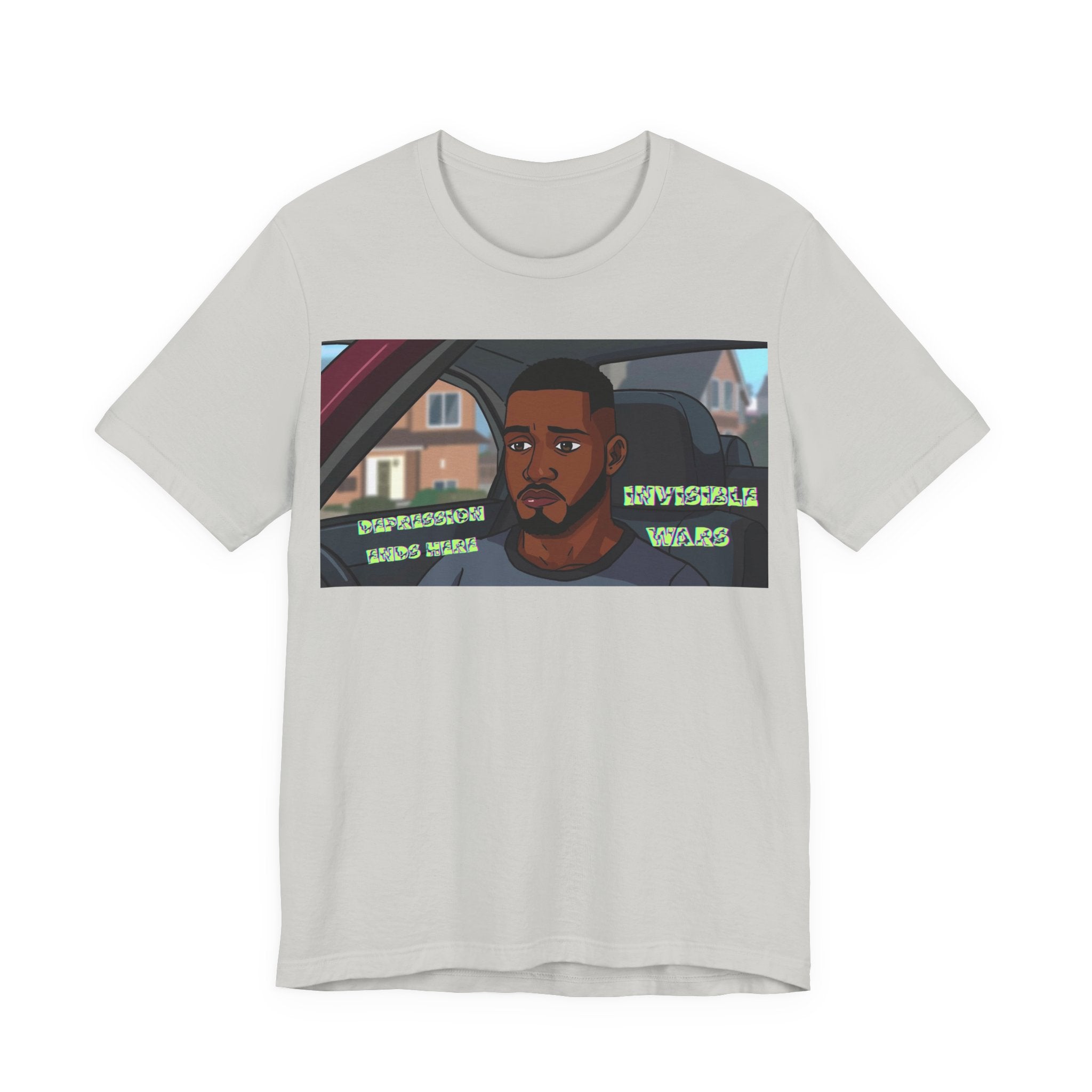 Men  T-Shirt — Depression Ends Here