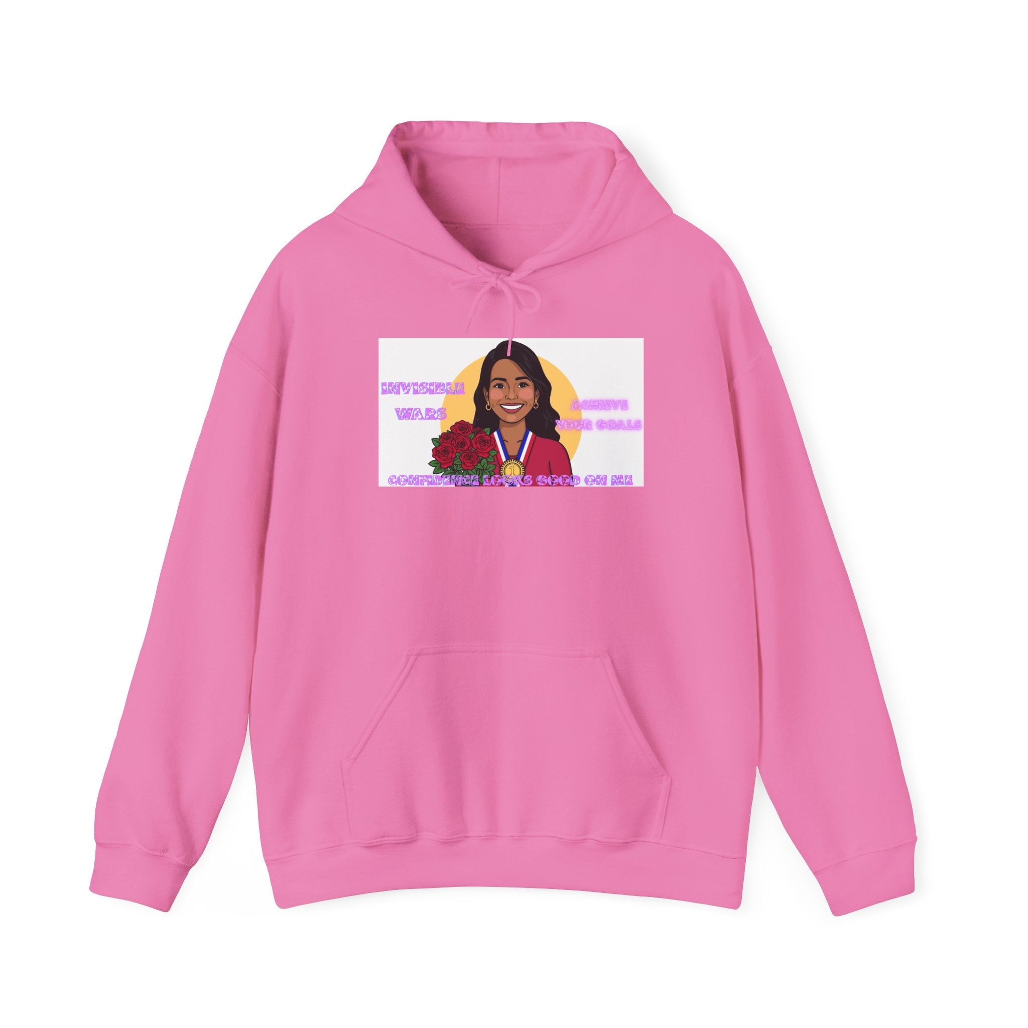 Women Hoodie-Confidence looks good on me