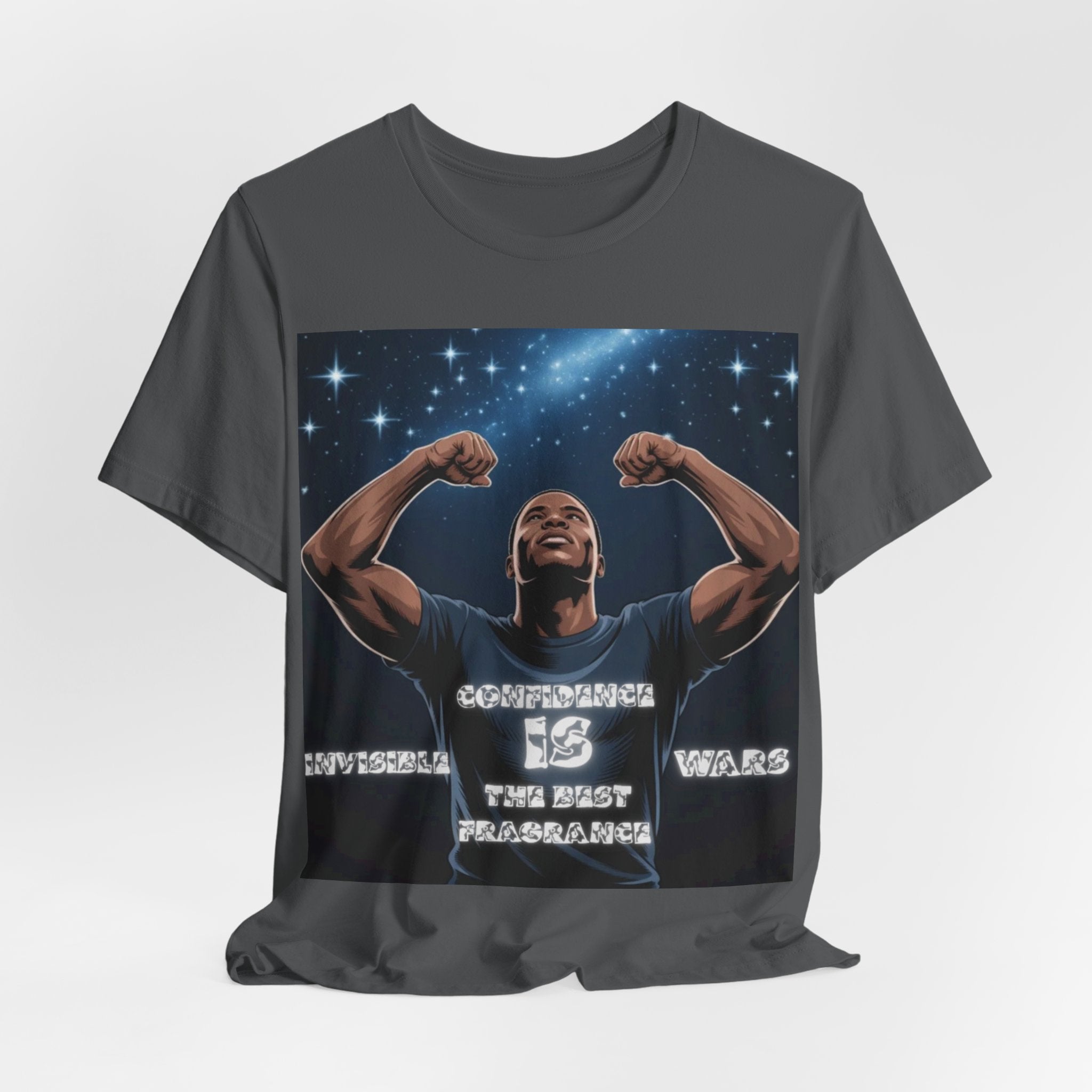 Men T-Shirt -Confidence Is The Best Fragrance