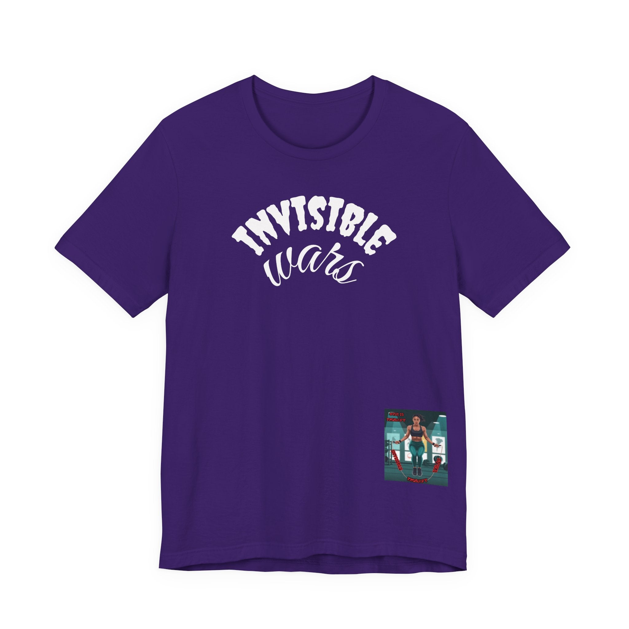 Women T-shirt — Gym is Therapy