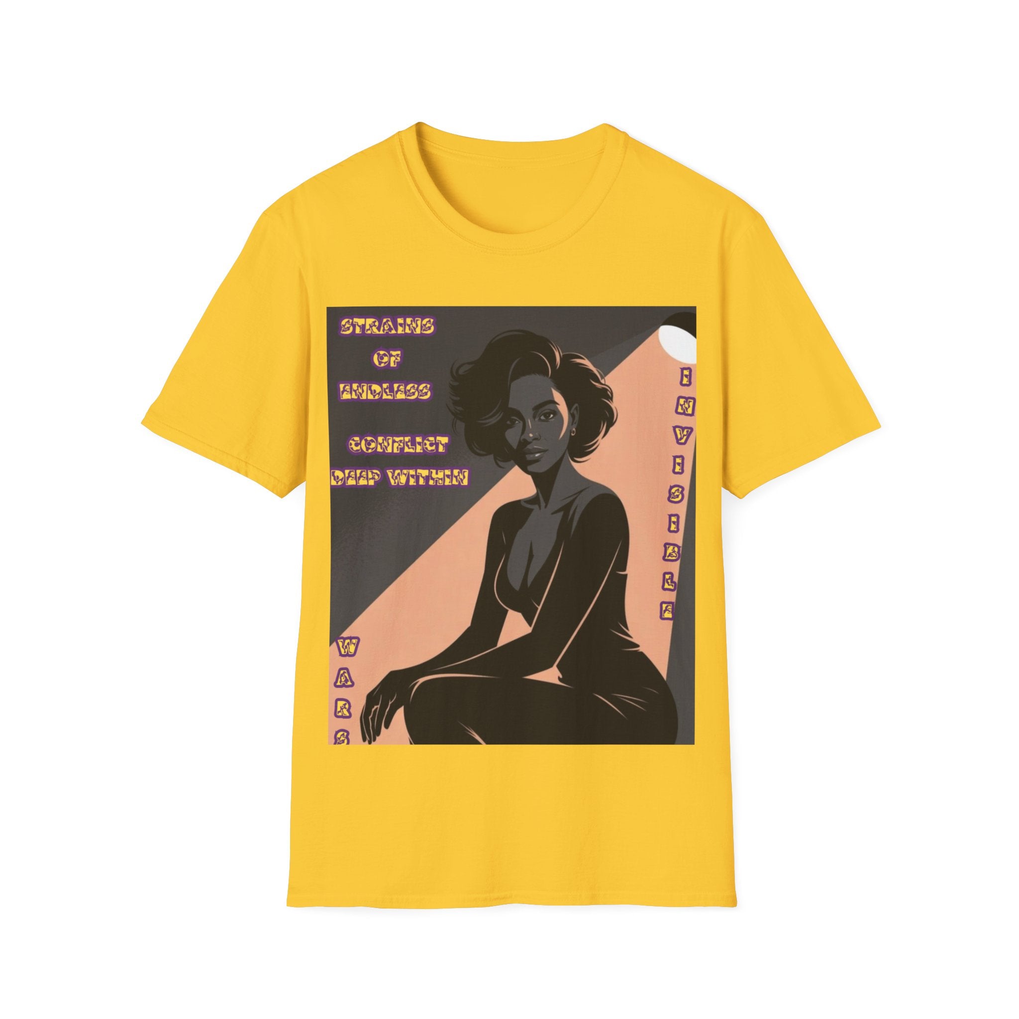 Women T-Shirt- Strains of conflict Invisible Wars