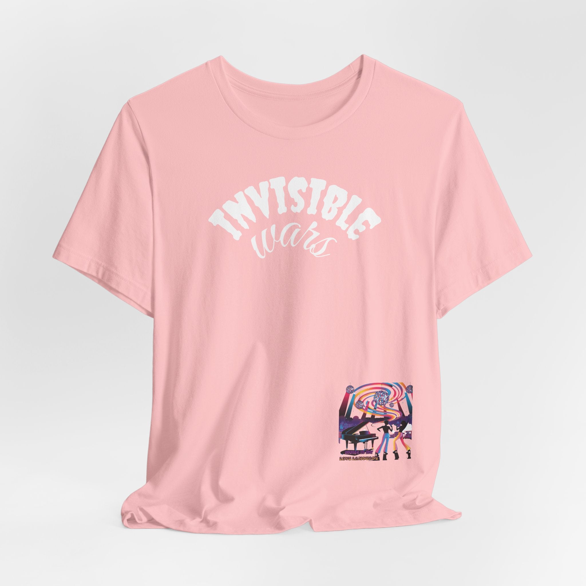 Women Invisible Wars T-shirt - Music is my Love Language