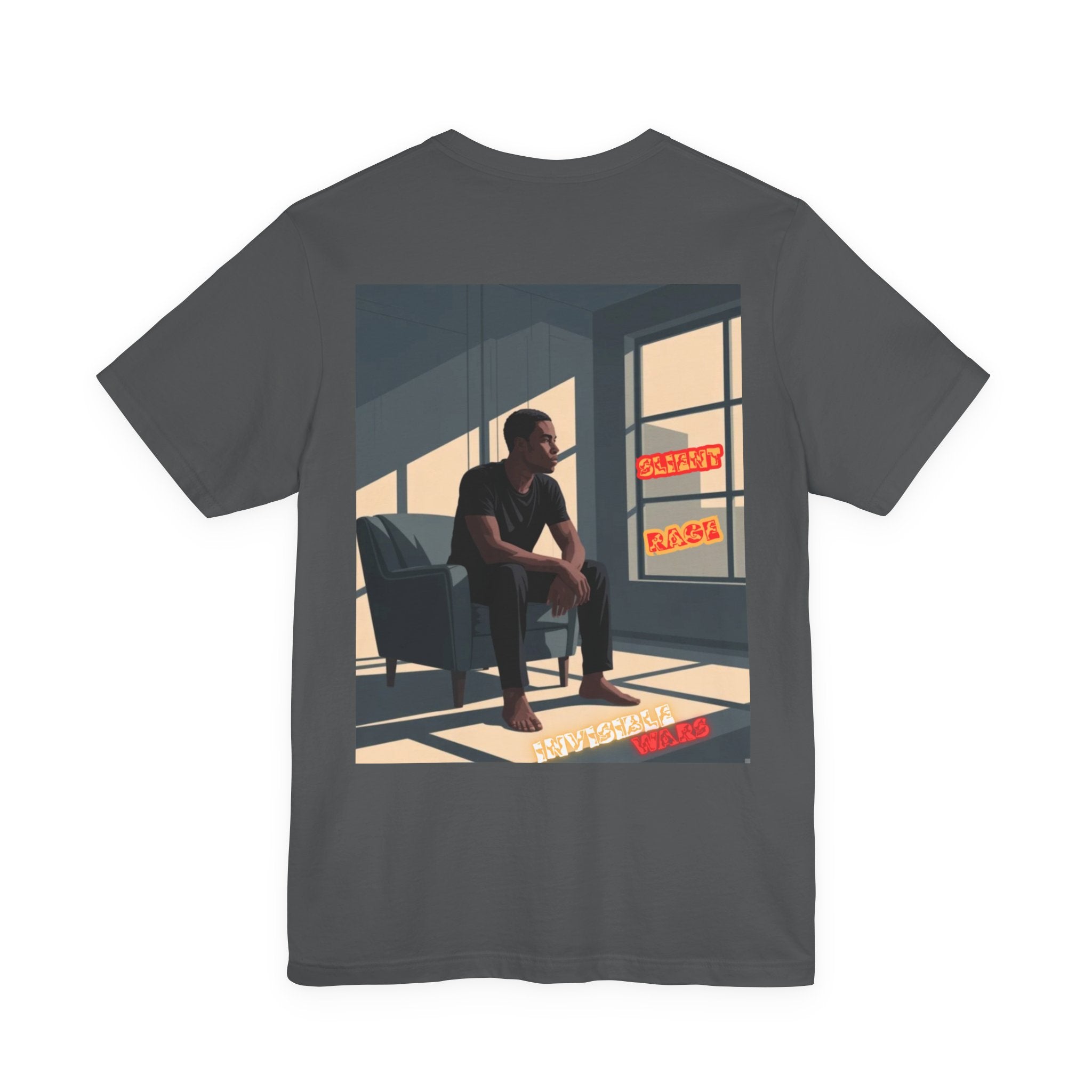 Men T-shirt - Slient Rage