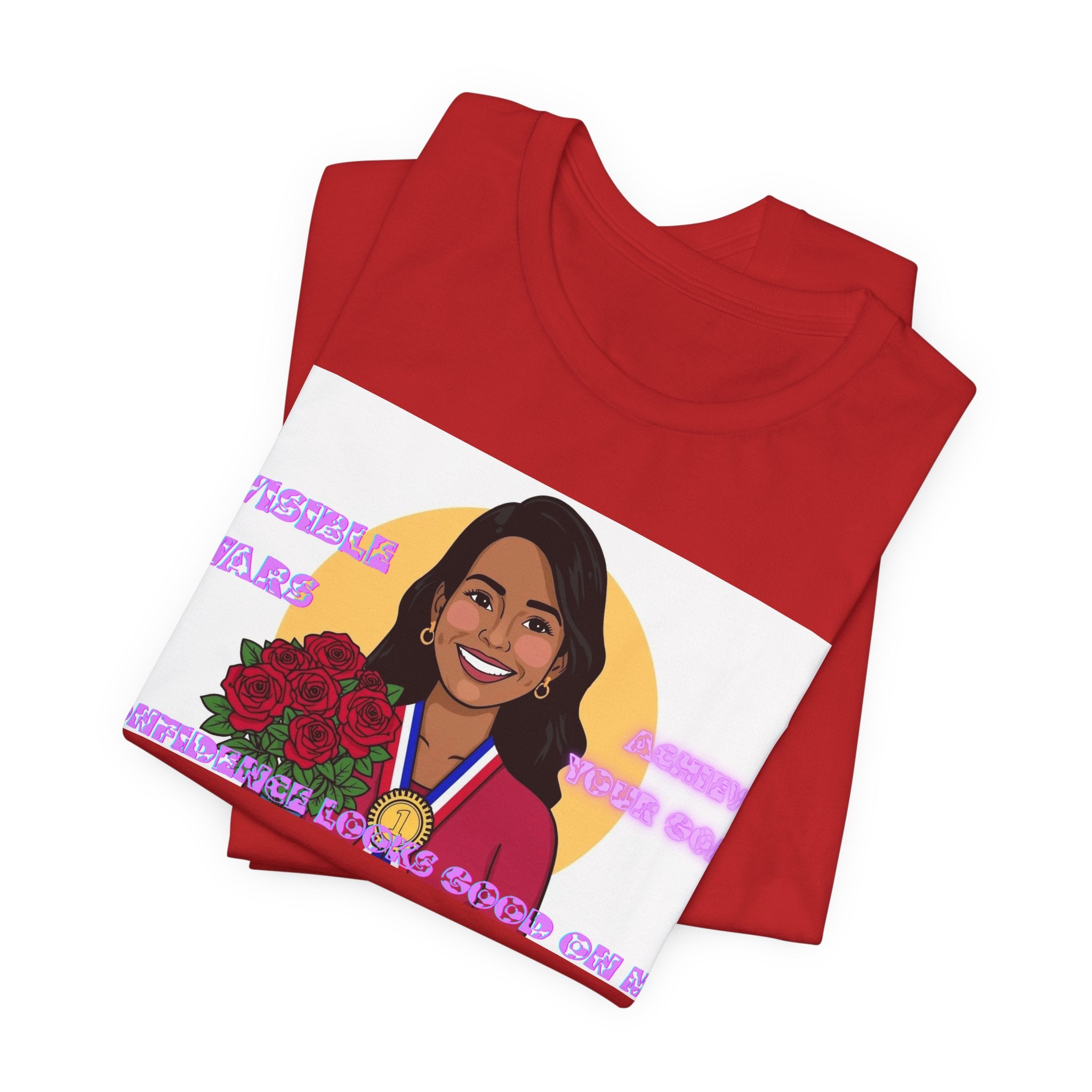 Women T-Shirt — Confidence looks good on me