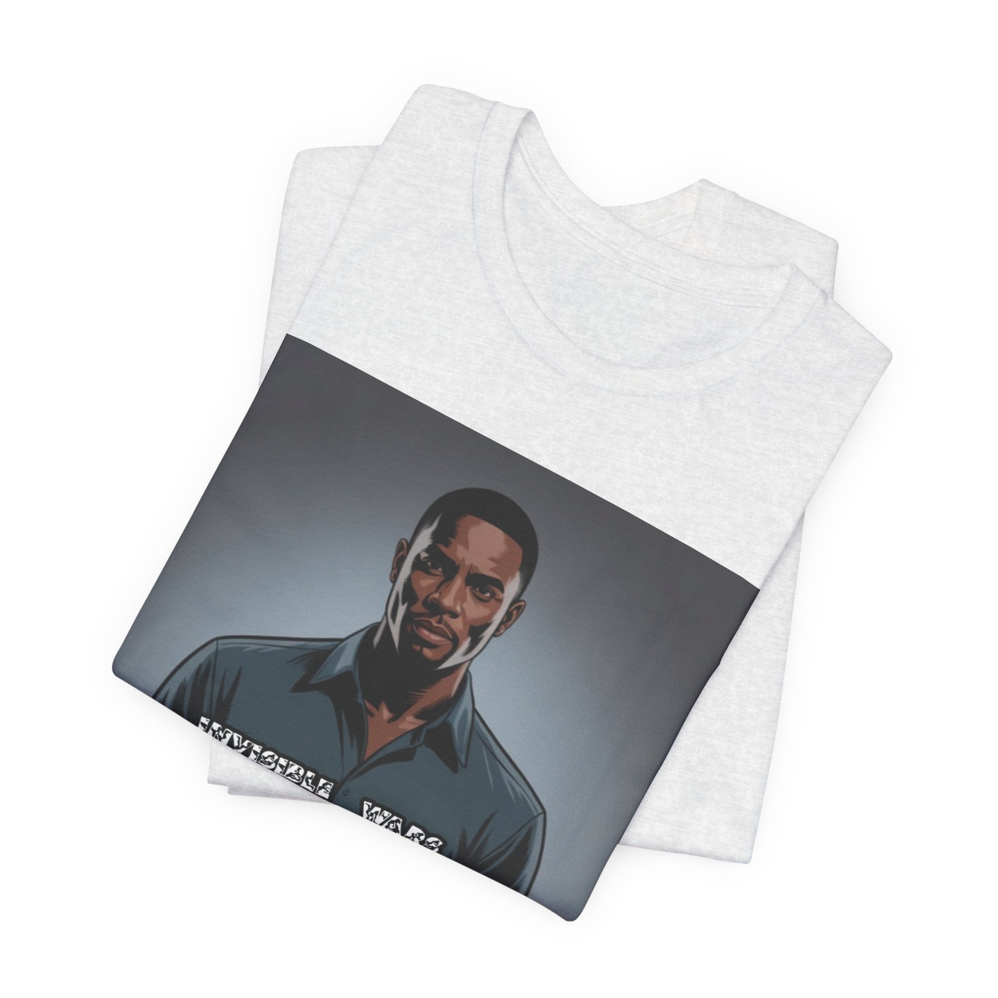 Men T-Shirt-Invisible Wars