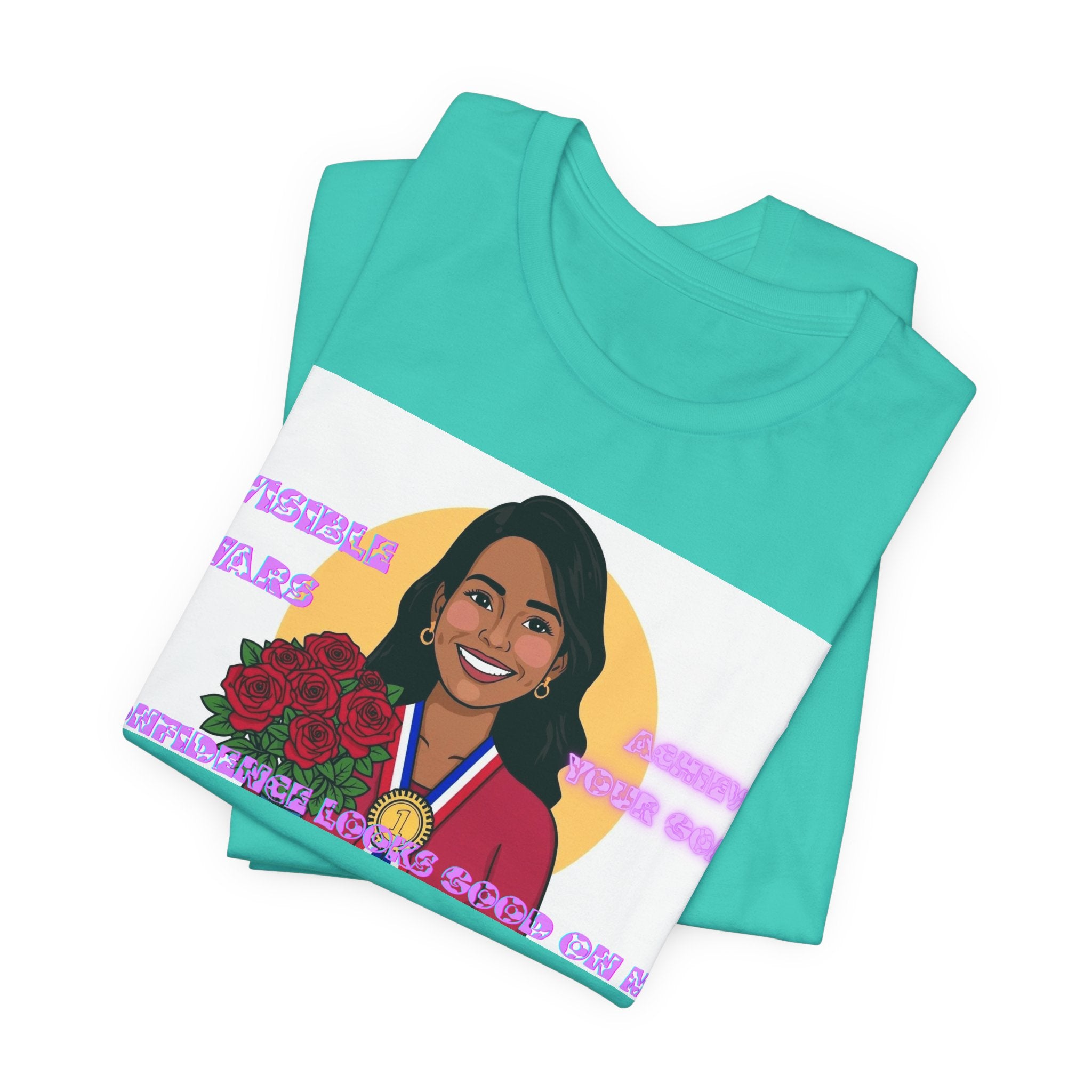 Women T-Shirt — Confidence looks good on me