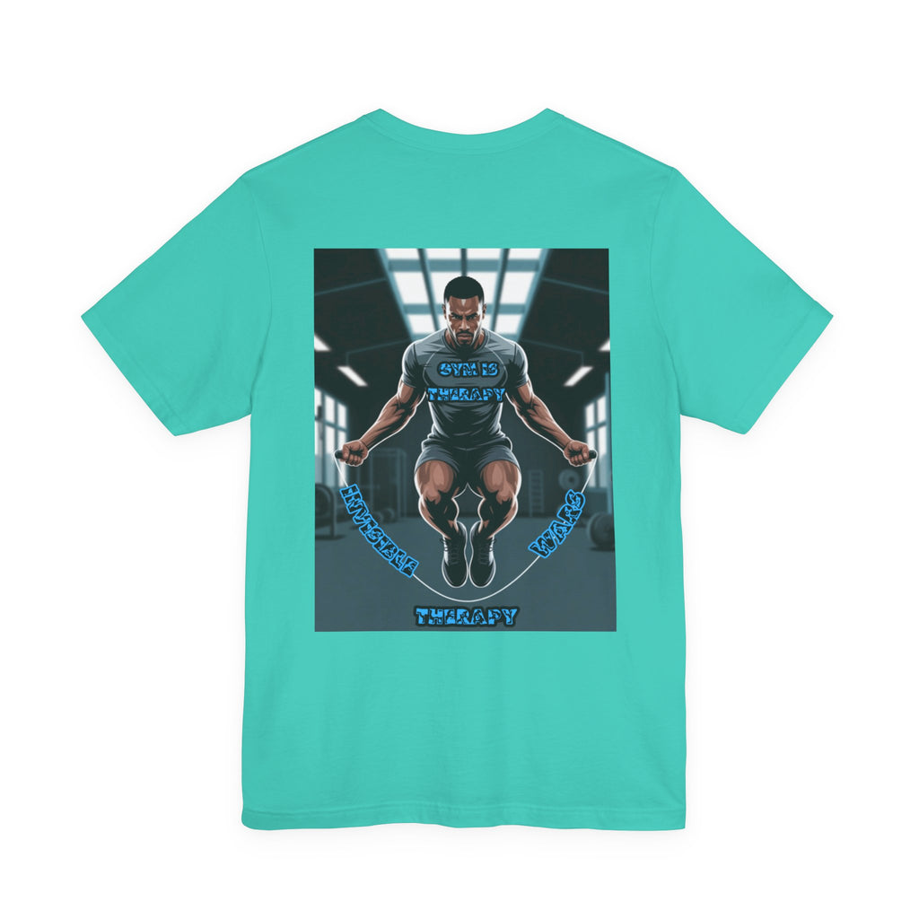 Men T-shirt -Gym is Therapy