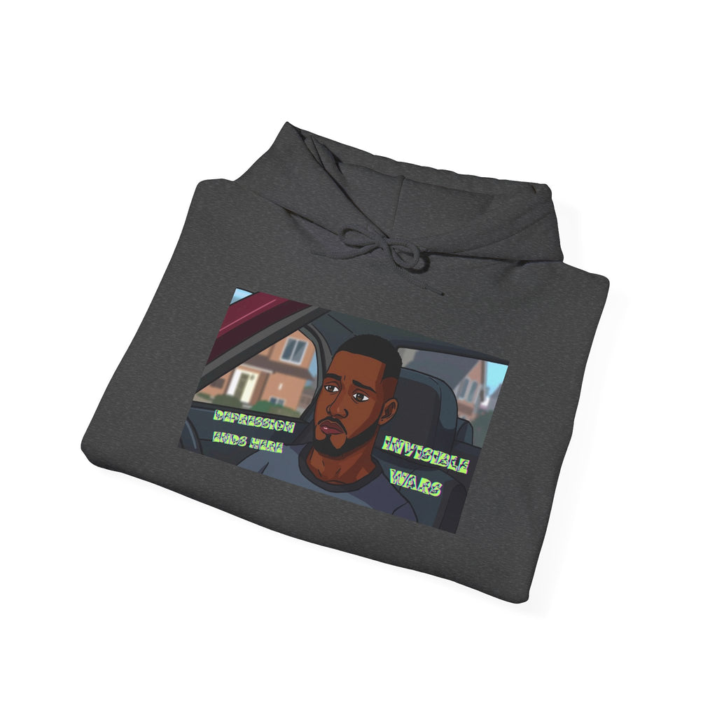 Men  Hoodie — Depression Ends Here