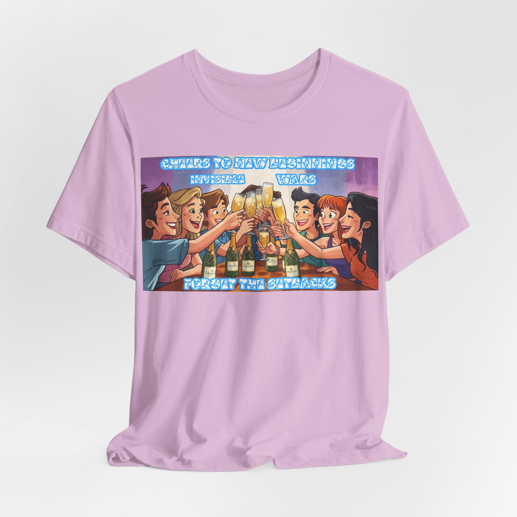 Men T-Shirt-Cheers to New Beginnings