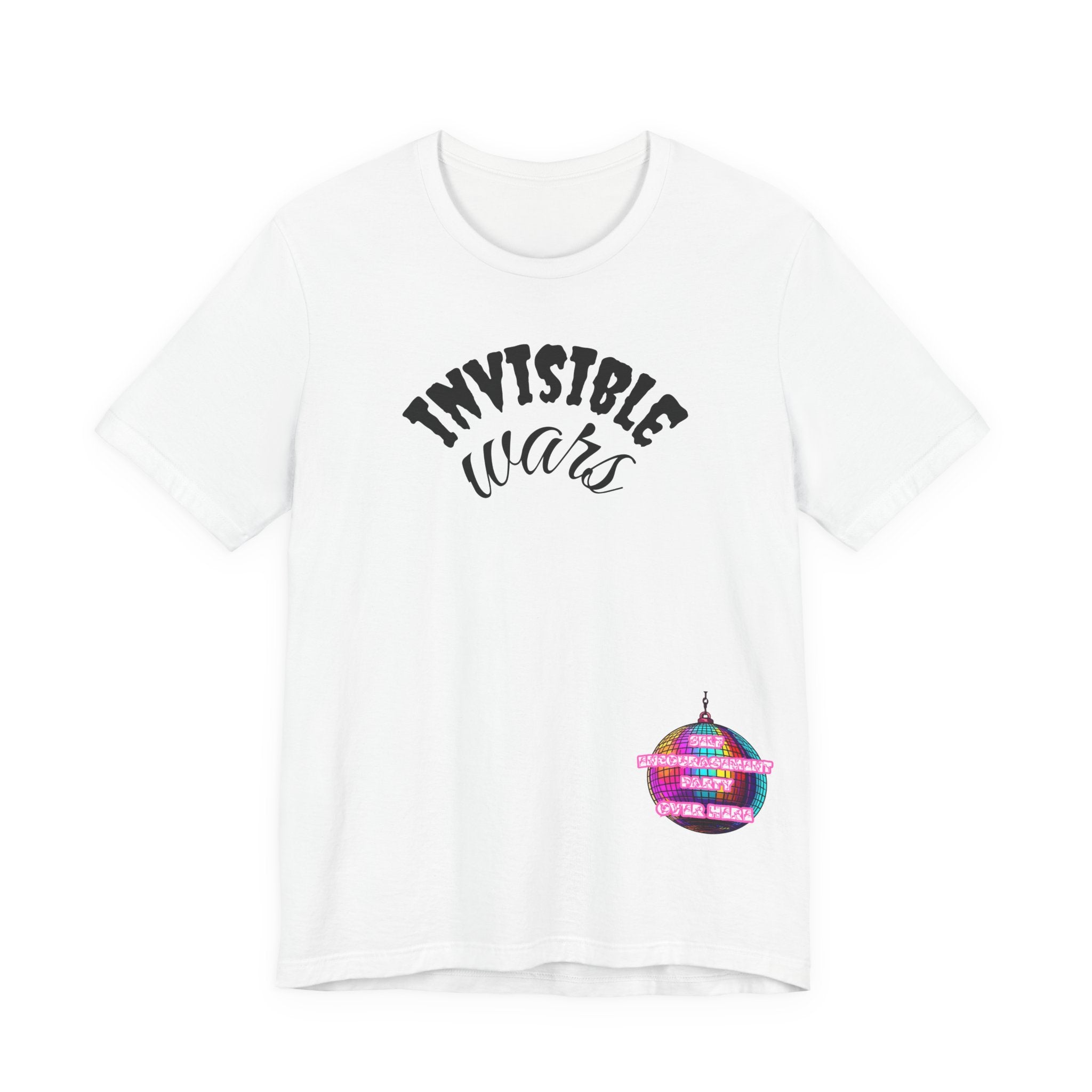 Women Disco Ball T-shirt — Self Encouragement Party