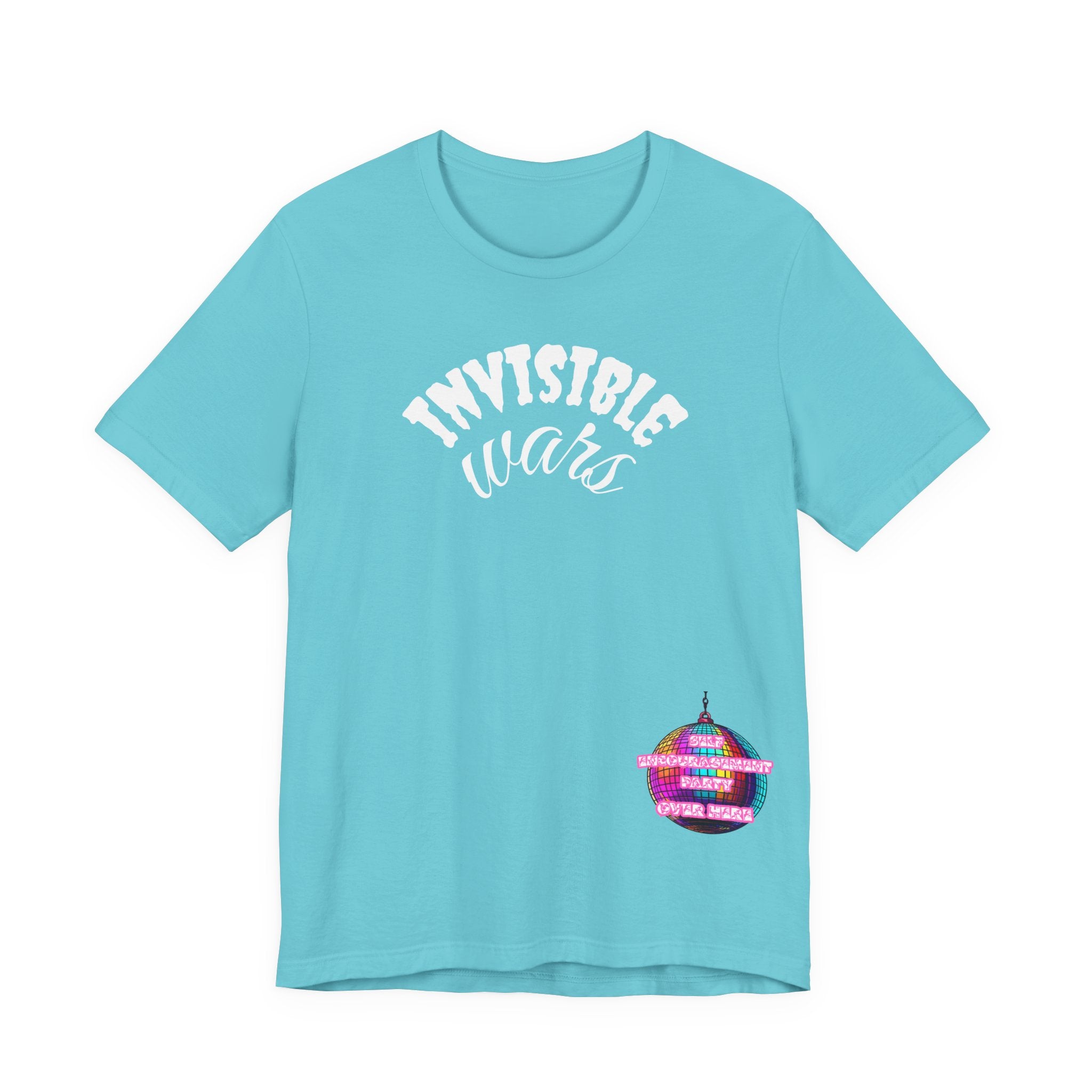 Women Disco Ball T-shirt — Self Encouragement Party