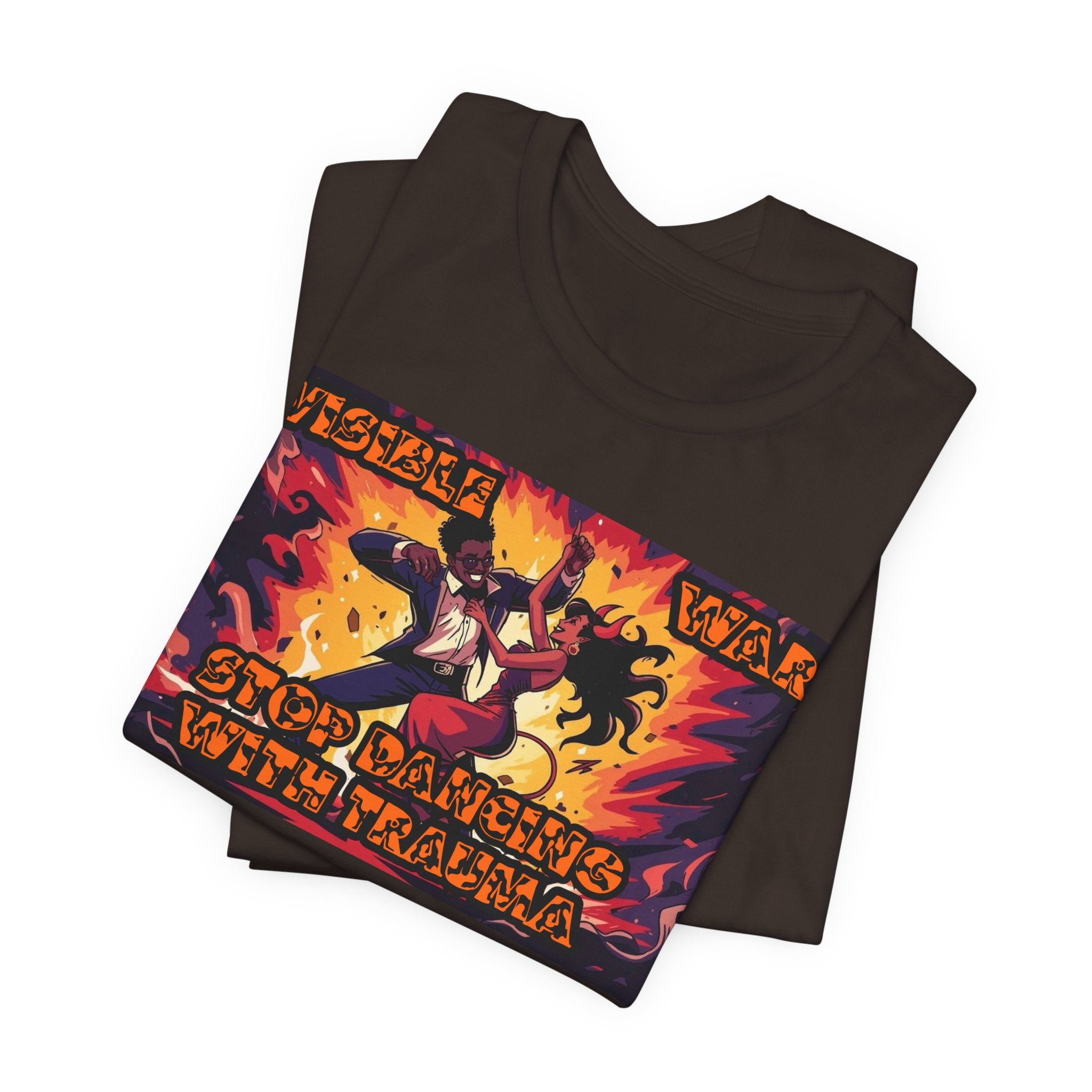 Men T-Shirt— Stop Dancing with Truama