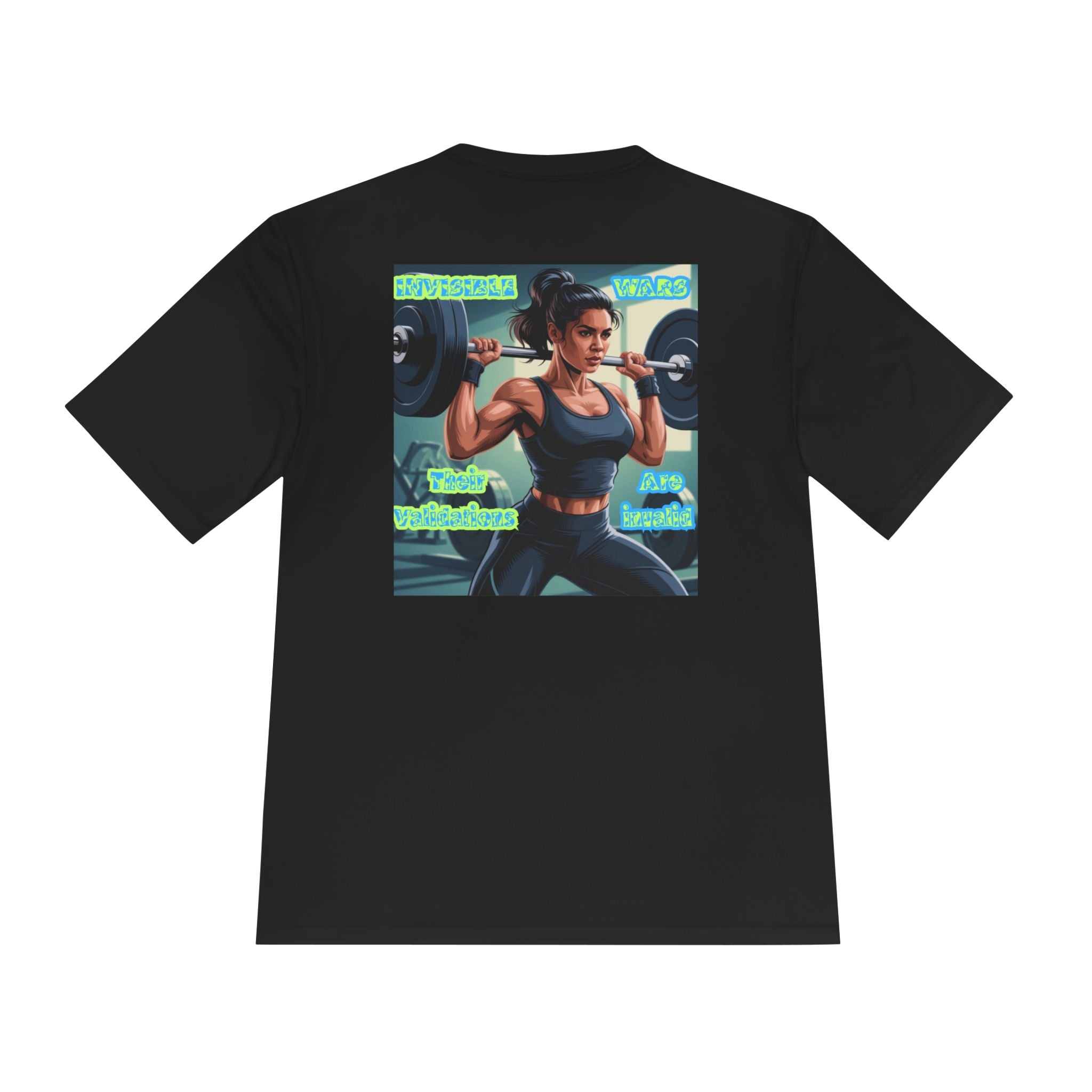Women Fitness Graphic Shirt — The Vaildations are Invaild