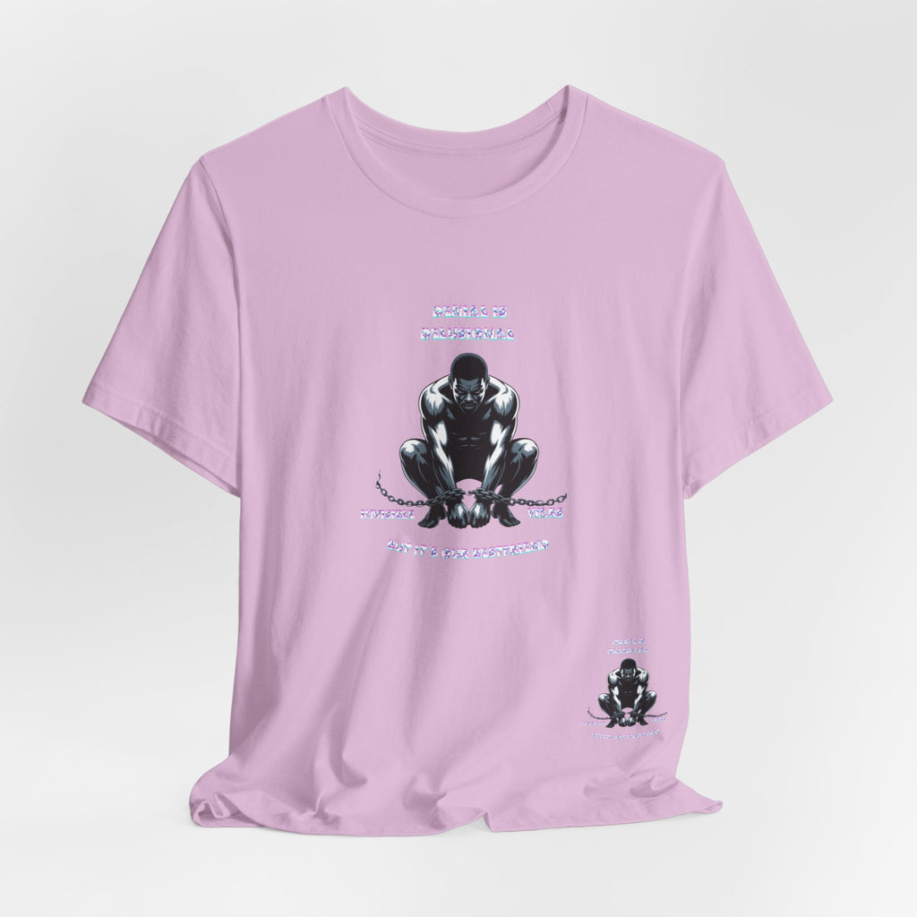 Men T-Shirt—-Denial is Delusion