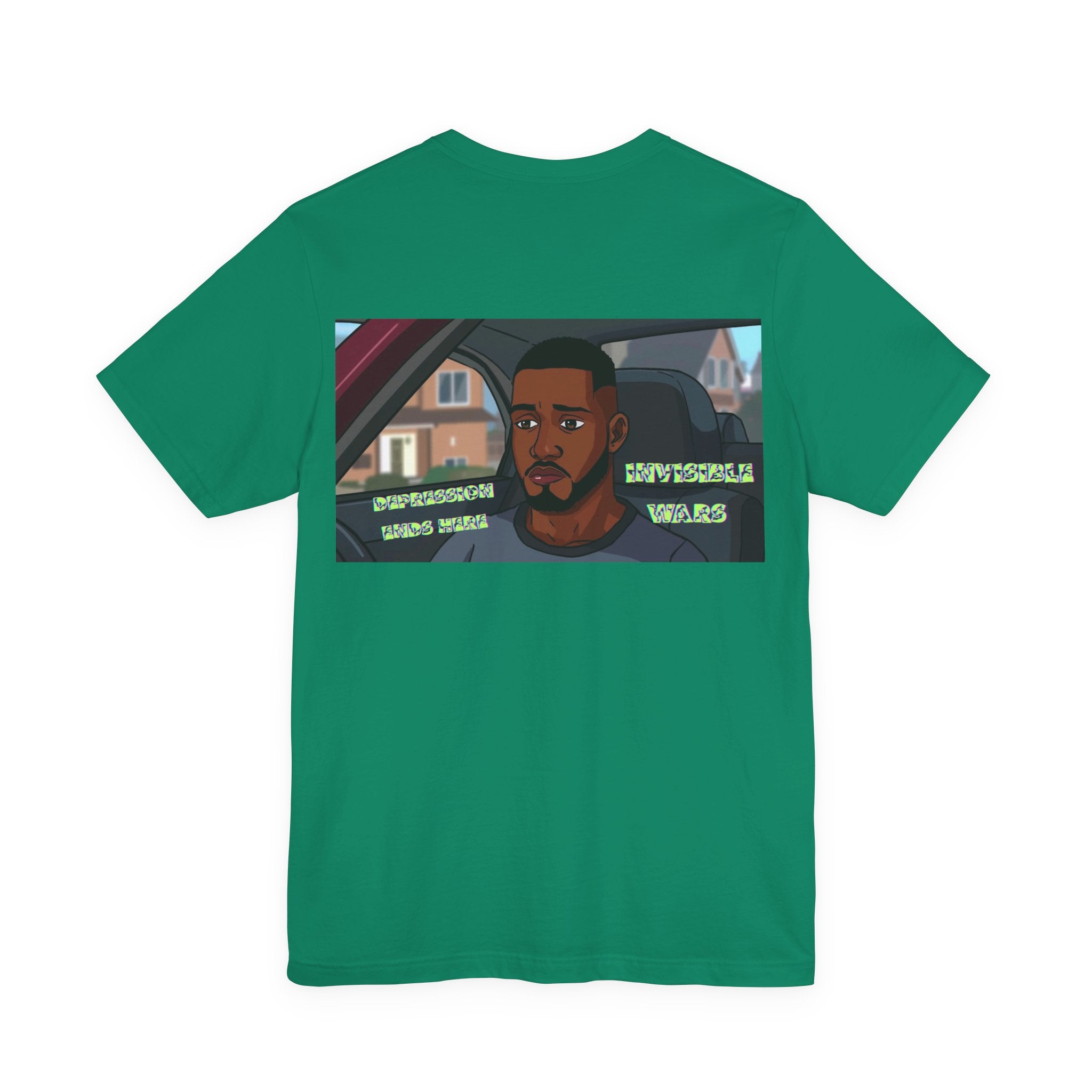 Men T-shirt - Depression Ends Here