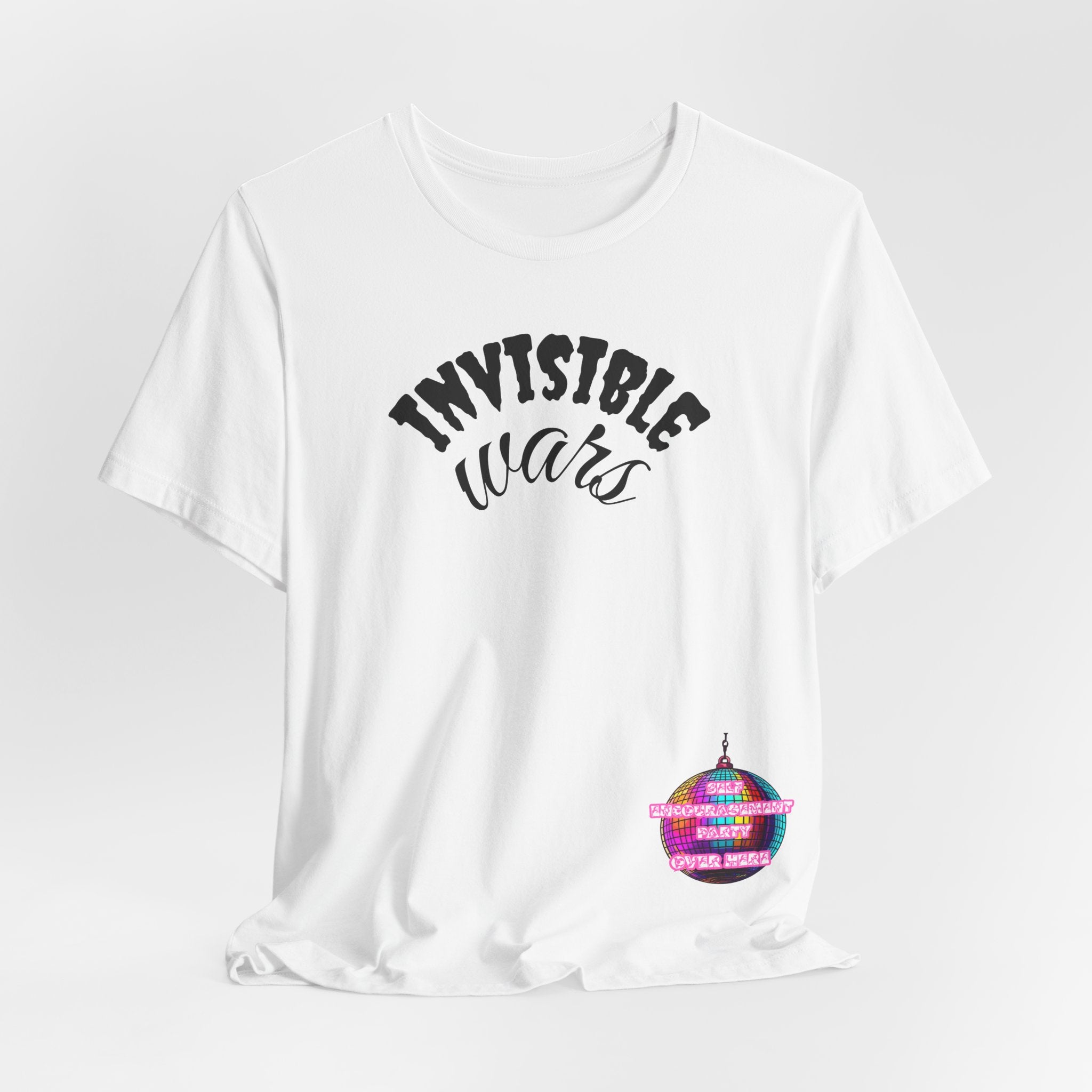 Women Disco Ball T-shirt — Self Encouragement Party