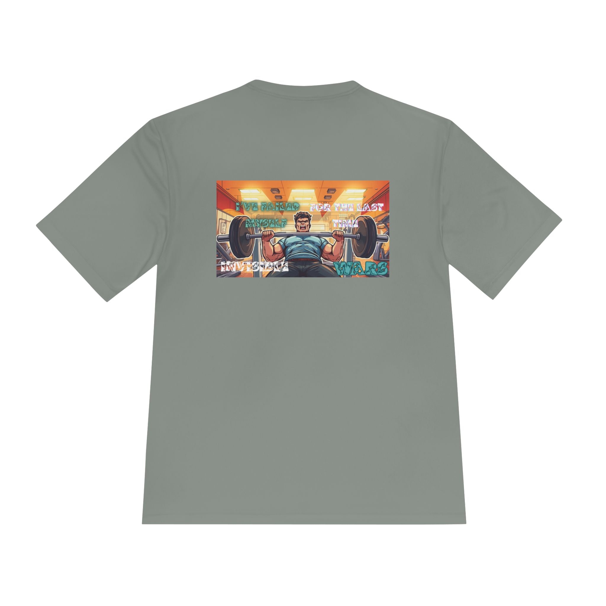 Men Fitness Graphic Shirt — I've Failed Myself For The Last Time