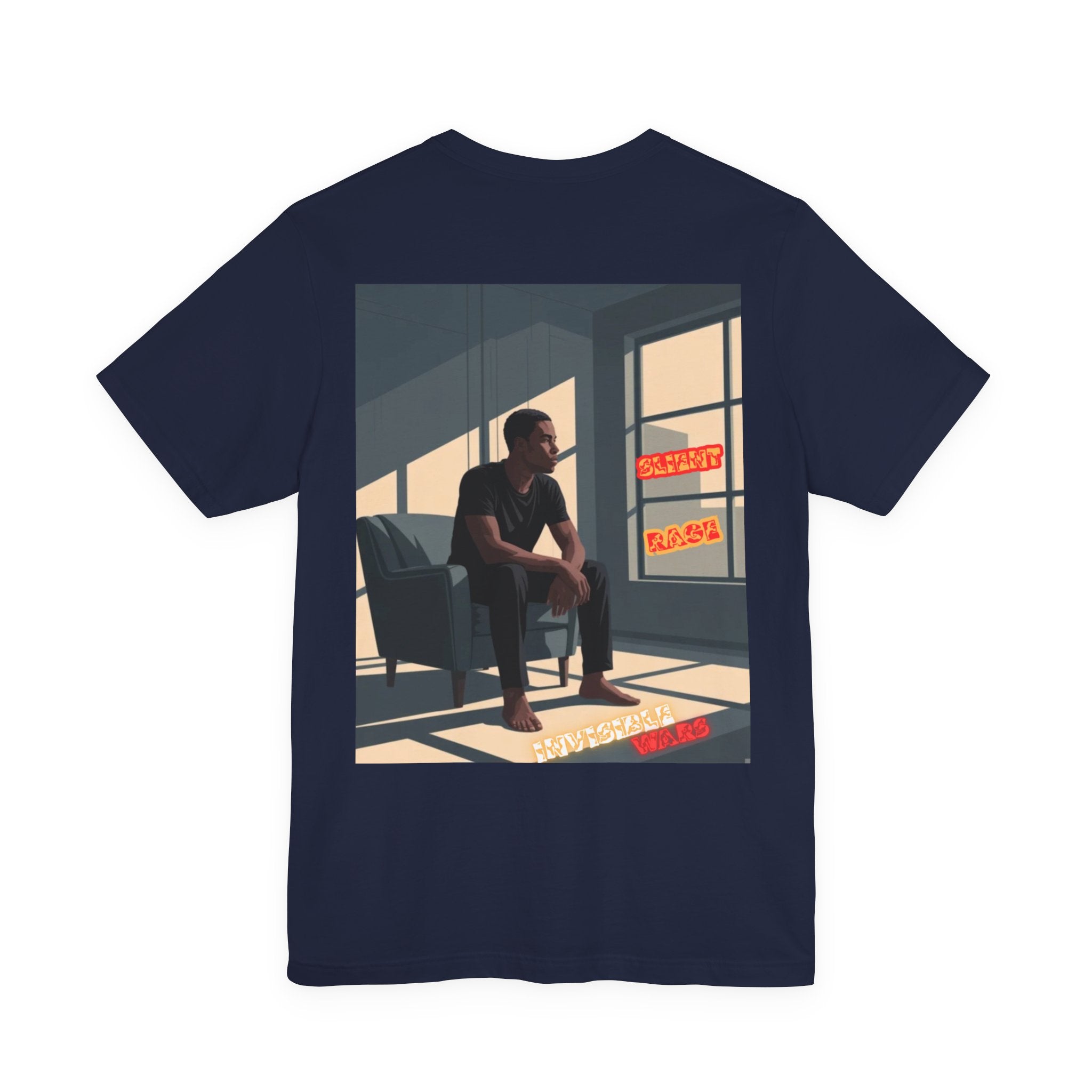 Men T-shirt - Slient Rage