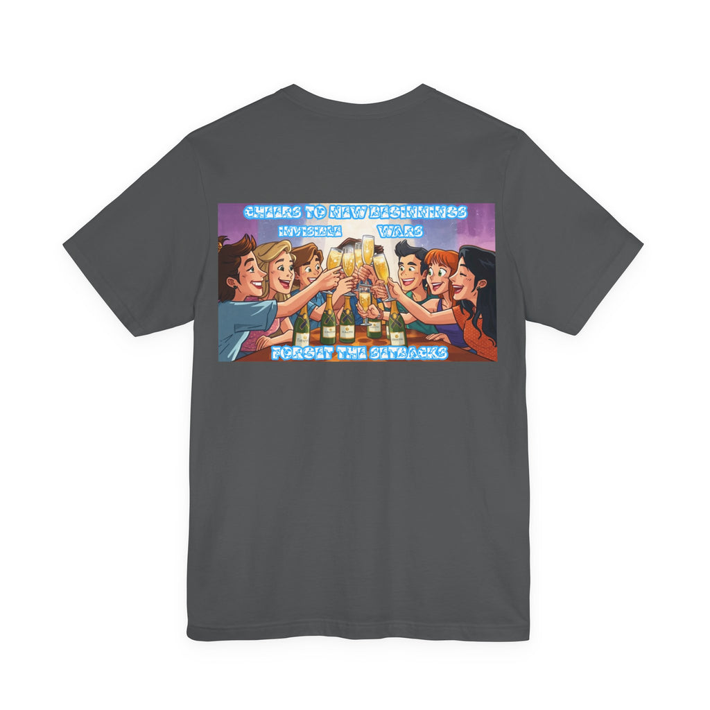 Women T-shirt - Cheers To New Beginnings