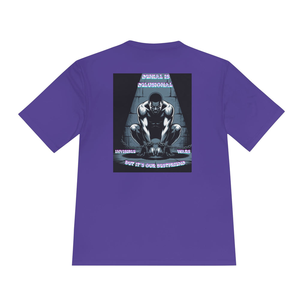Men Fitness Graphic Shirt —Denial is Delusional