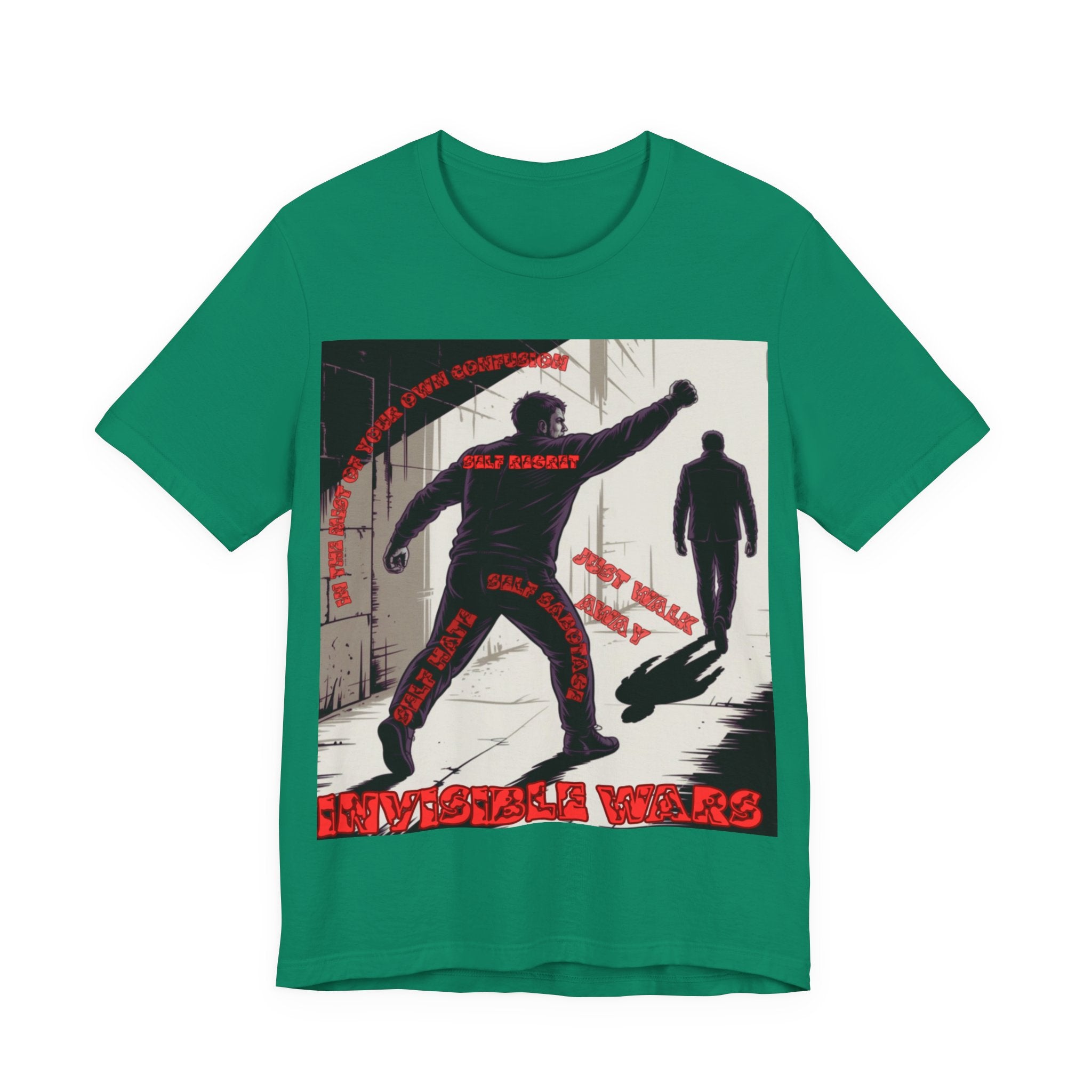 Men T‑Shirt- In the Mist Of Confusion