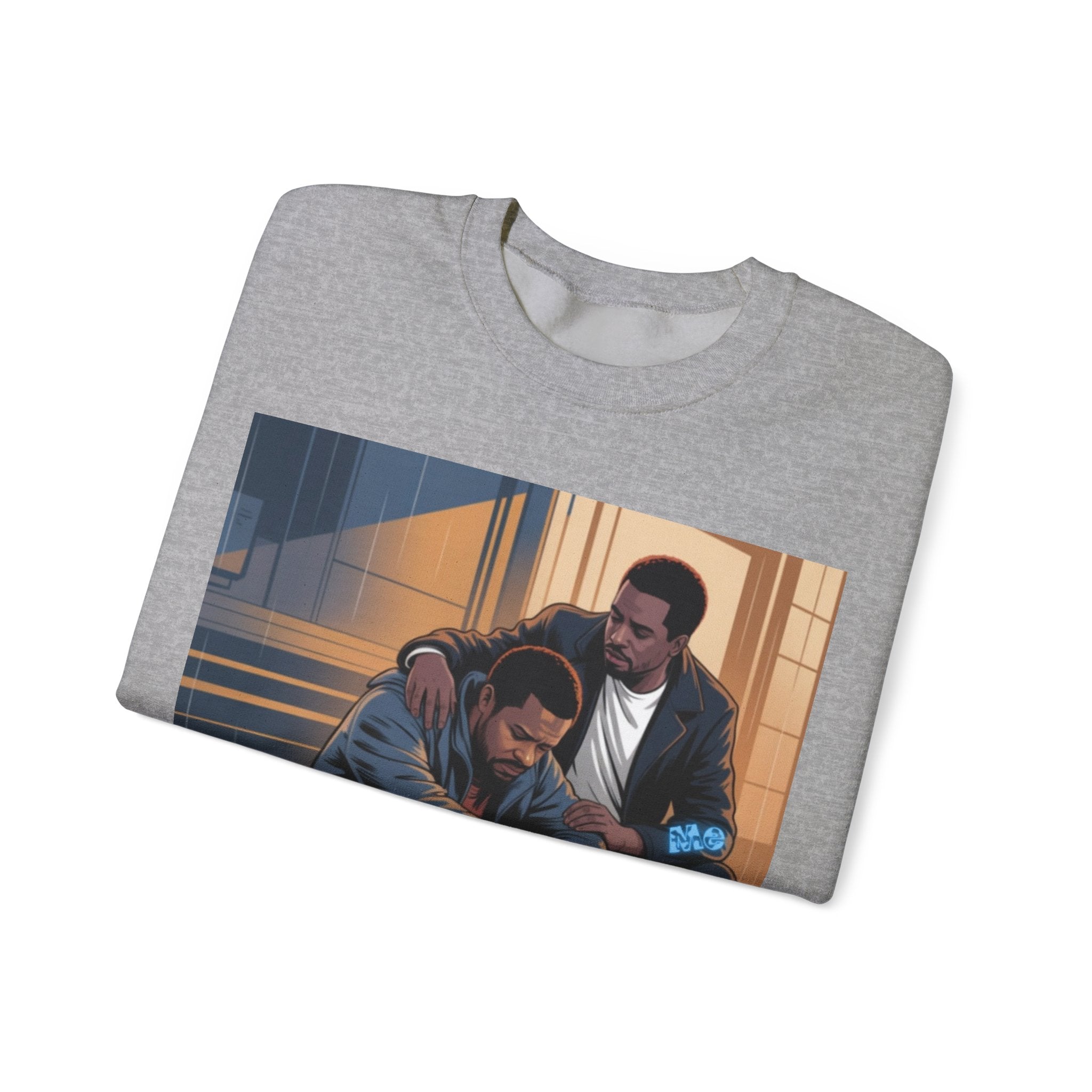 Men CrewNeck - No Time to Grieve