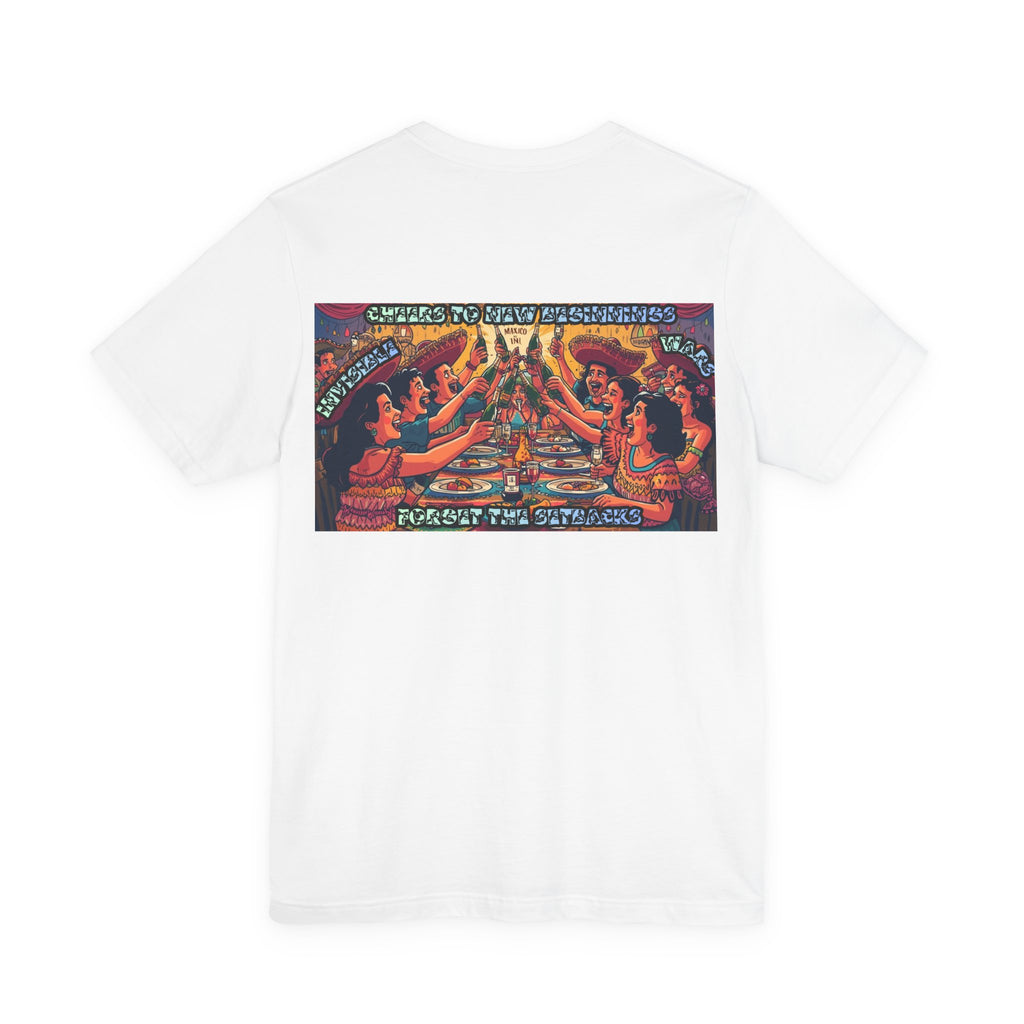 Women T-shirt - Cheers To New Beginnings