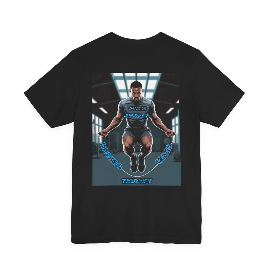 Men T-shirt -Gym is Therapy