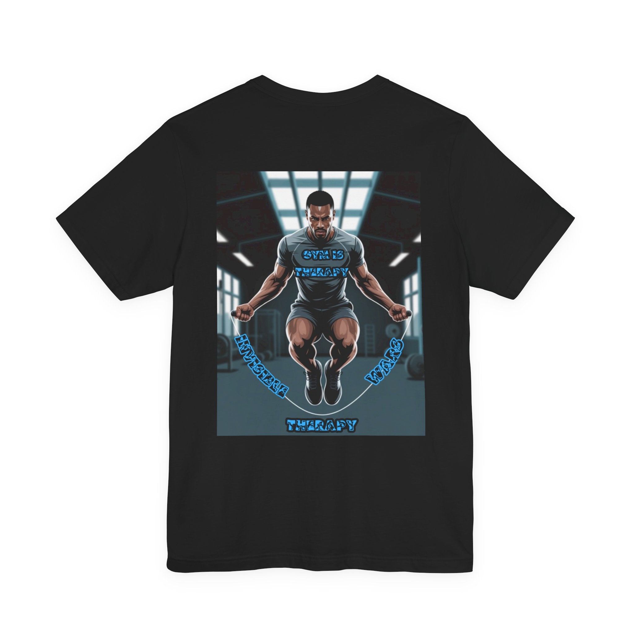 Men T-shirt -Gym is Therapy