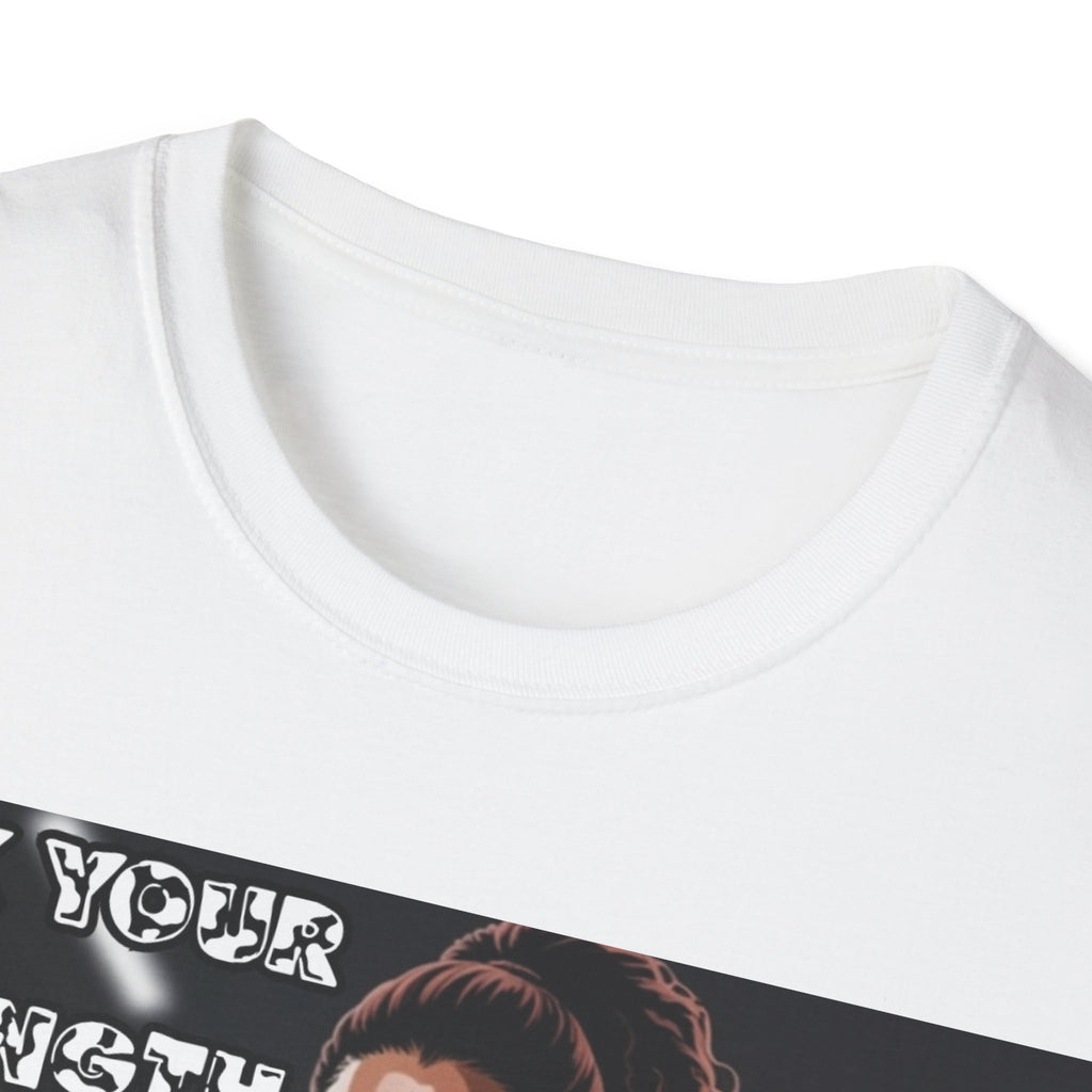 Women T-Shirt-Flex your strengh Invisible Wars