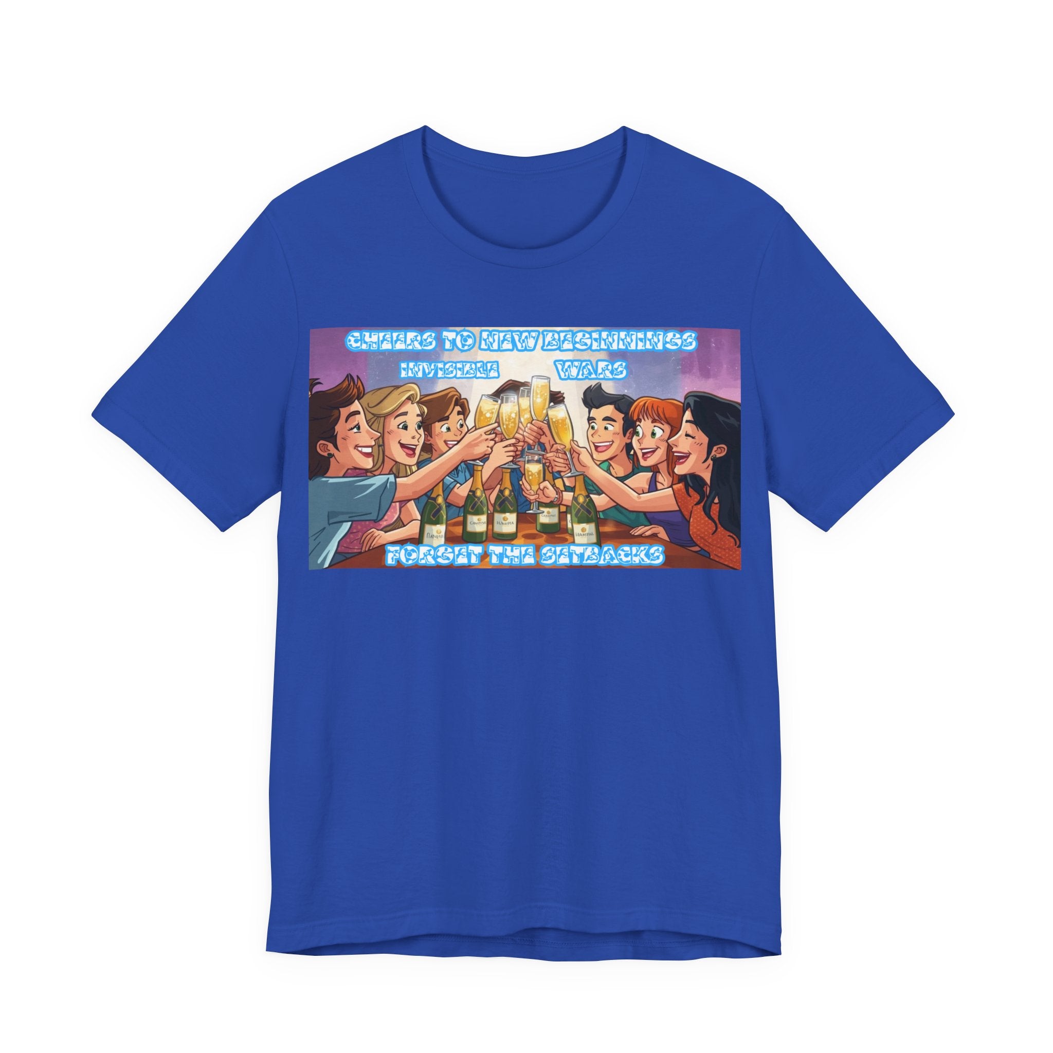 Men T-Shirt-Cheers to New Beginnings