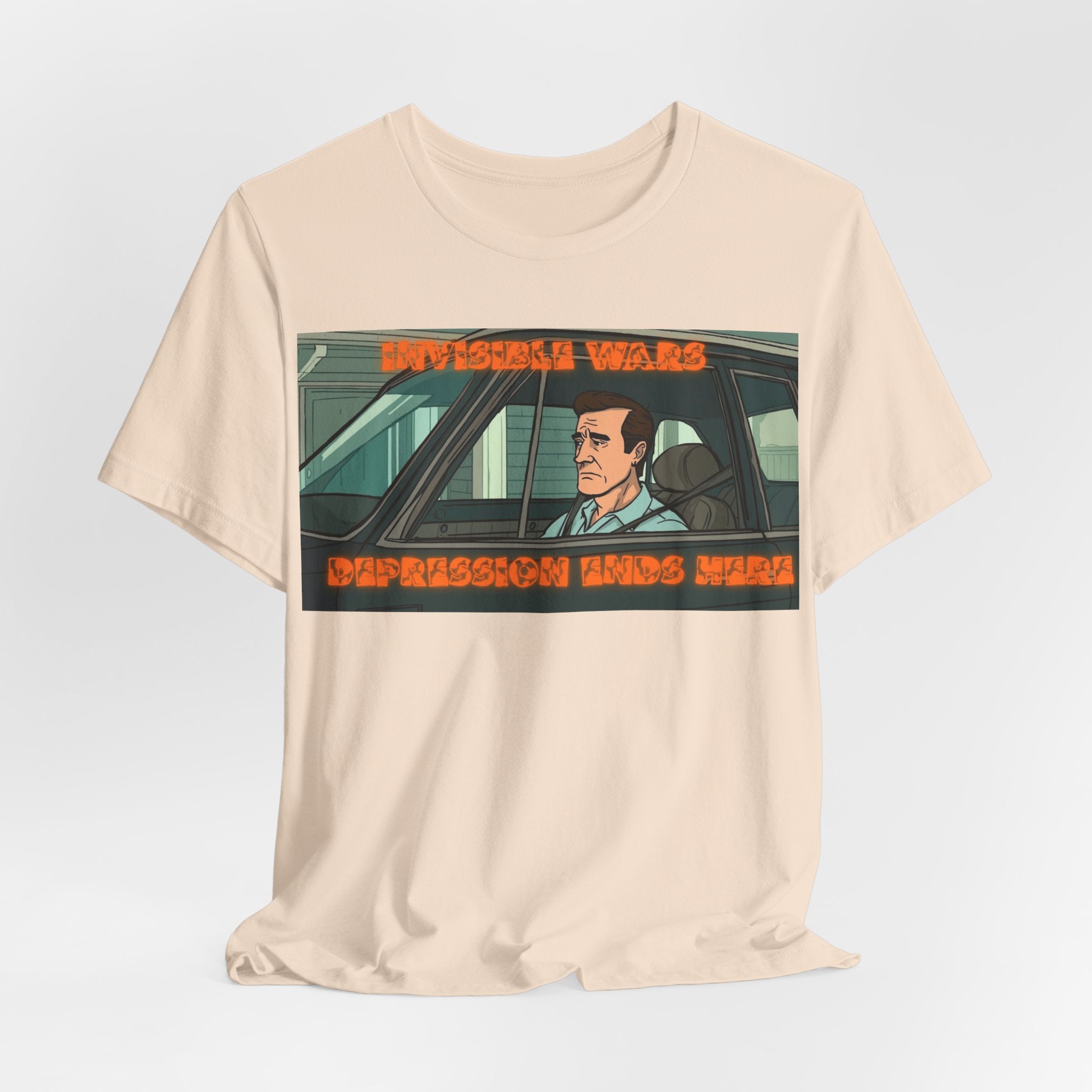 Men  T-Shirt — Depression Ends Here