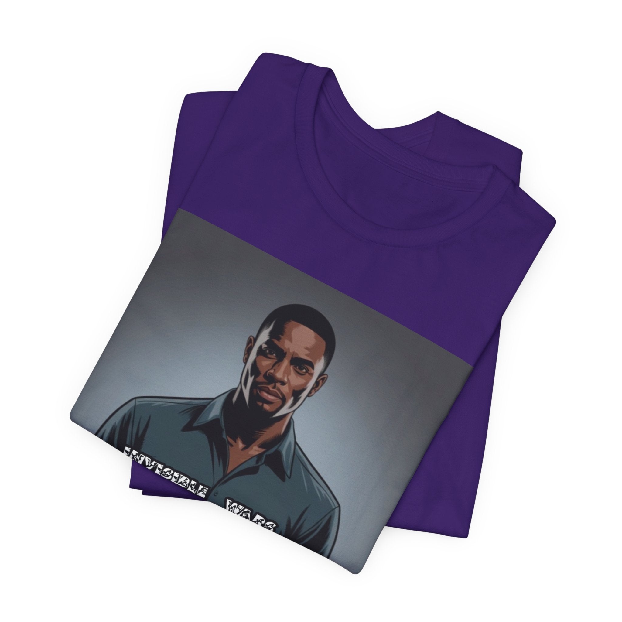 Men T-Shirt-Invisible Wars