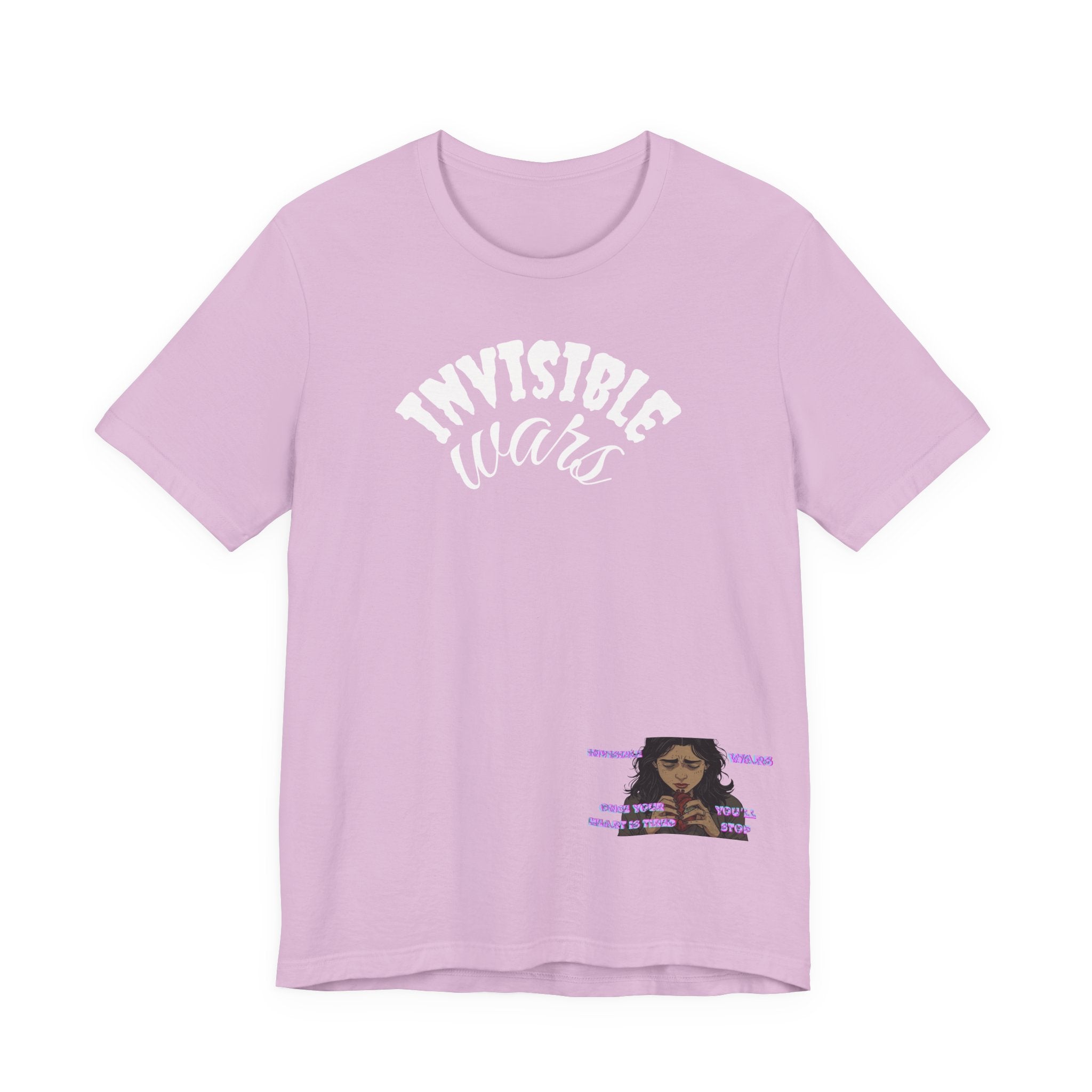 Invisible Wars T-Shirt — Mental Health Awareness Graphic Tee