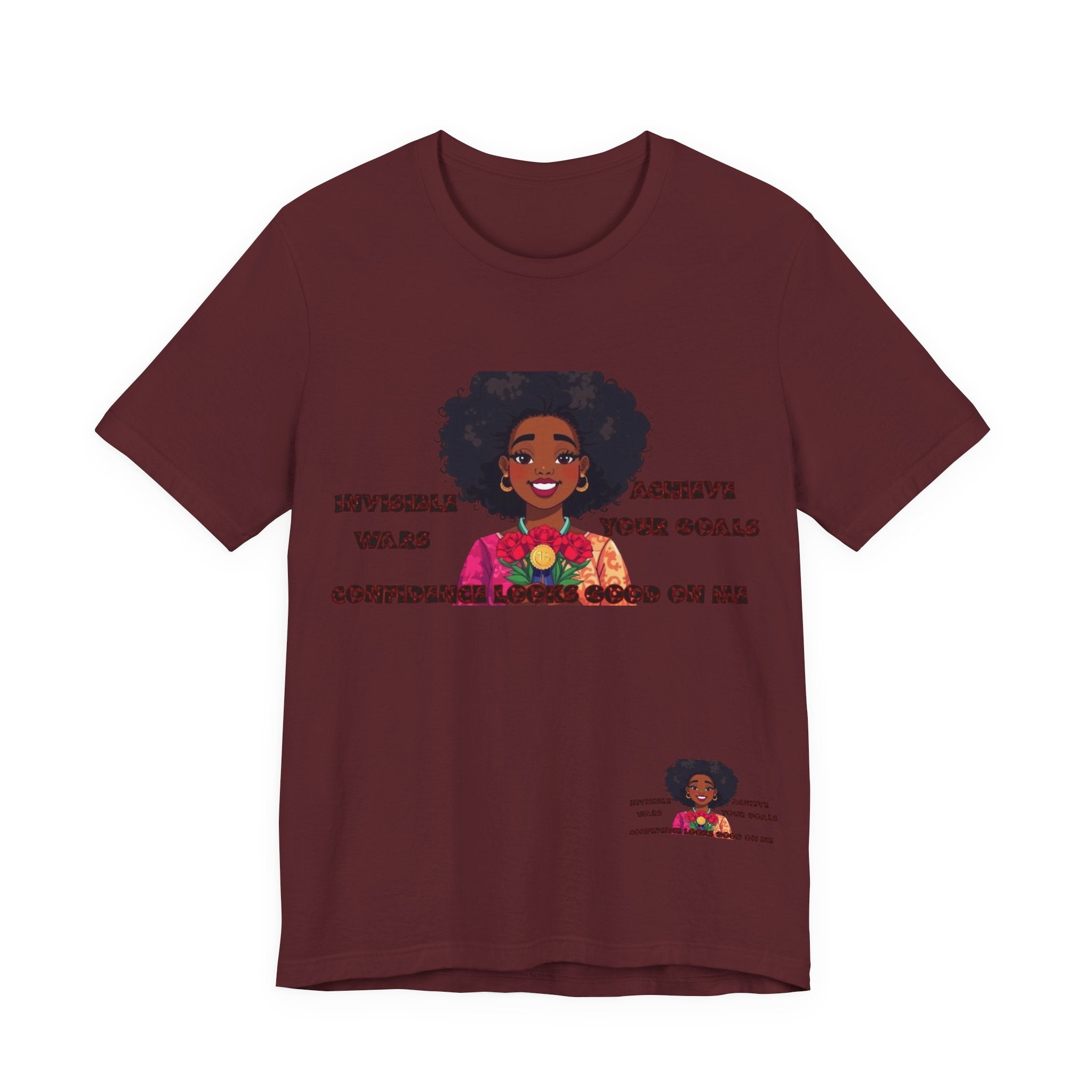 Women T-Shirt - Confidence looks good on me