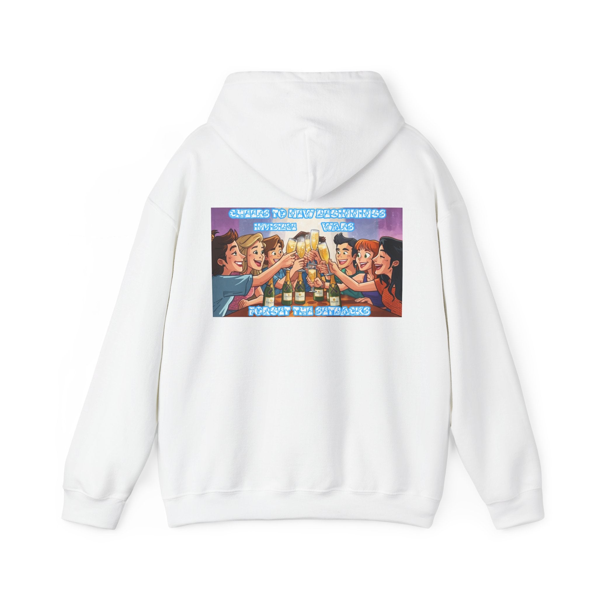 Men Hoodie - Cheers to New Beginnings