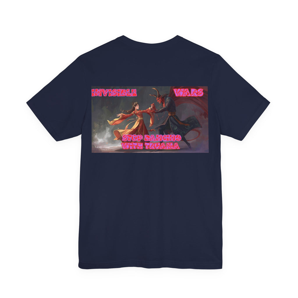 Women T-shirt  — Stop Dancing with Truama