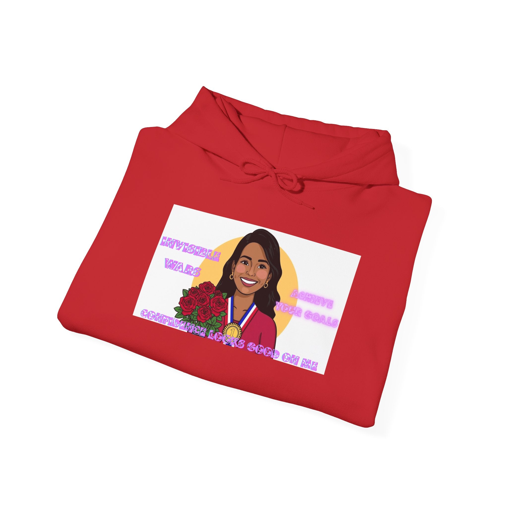 Women Hoodie-Confidence looks good on me