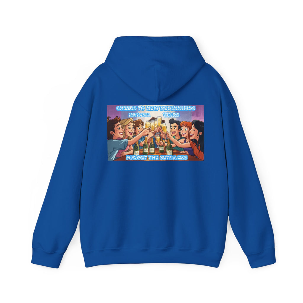 Men Hoodie - Cheers to New Beginnings