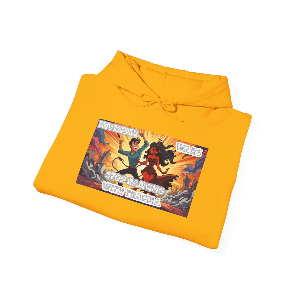 Men Hoodie - Stop Dancing with Trauma