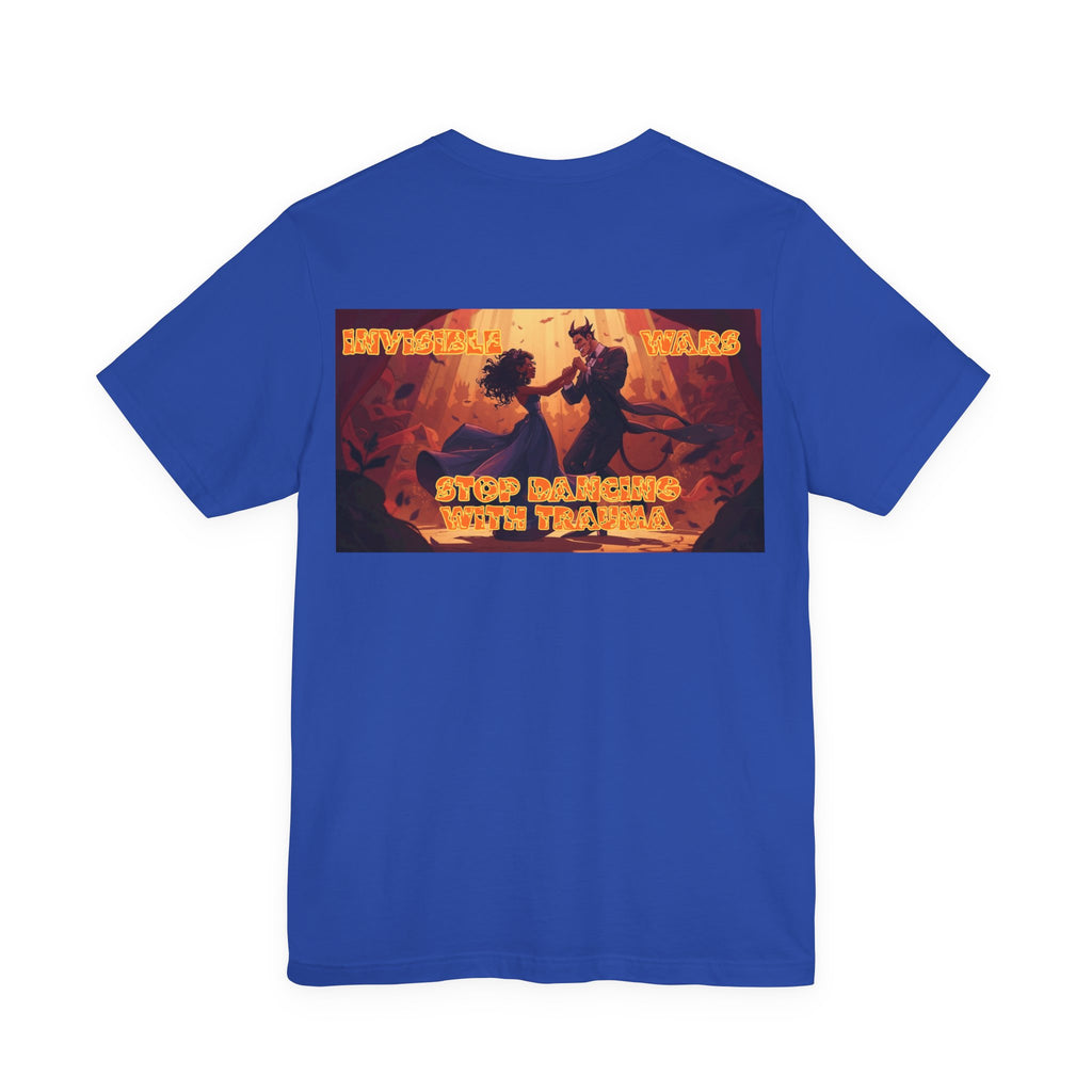 Women T-shirt  — Stop Dancing with Truama