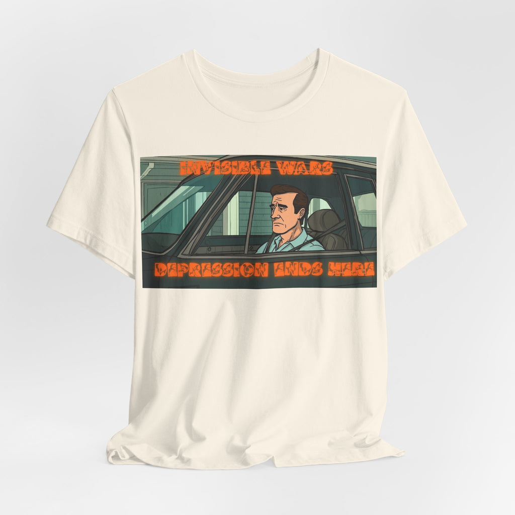 Men  T-Shirt — Depression Ends Here