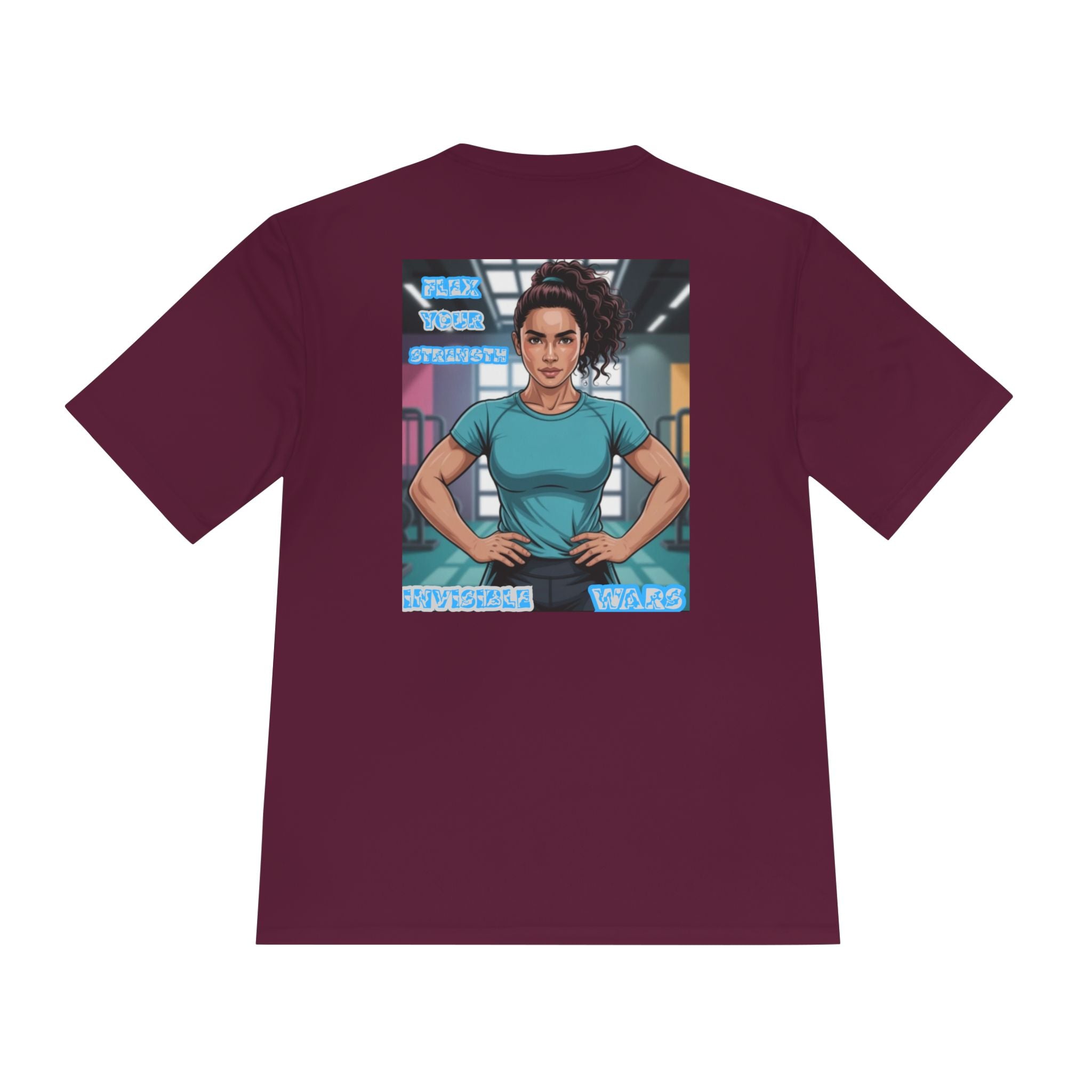 Women Fitness Graphic Shirt — Flex Your Strength