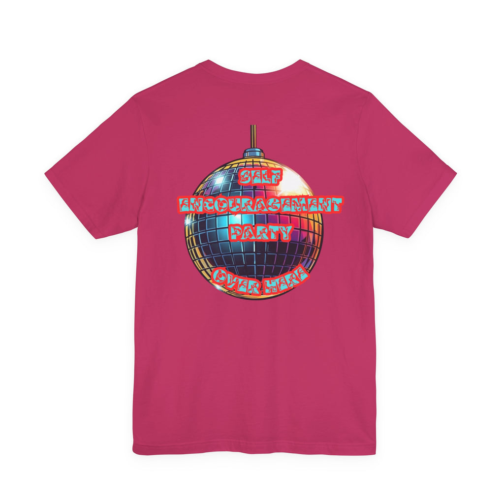 Women Invisible Wars T-Shirt — Encouragement Party Disco Ball