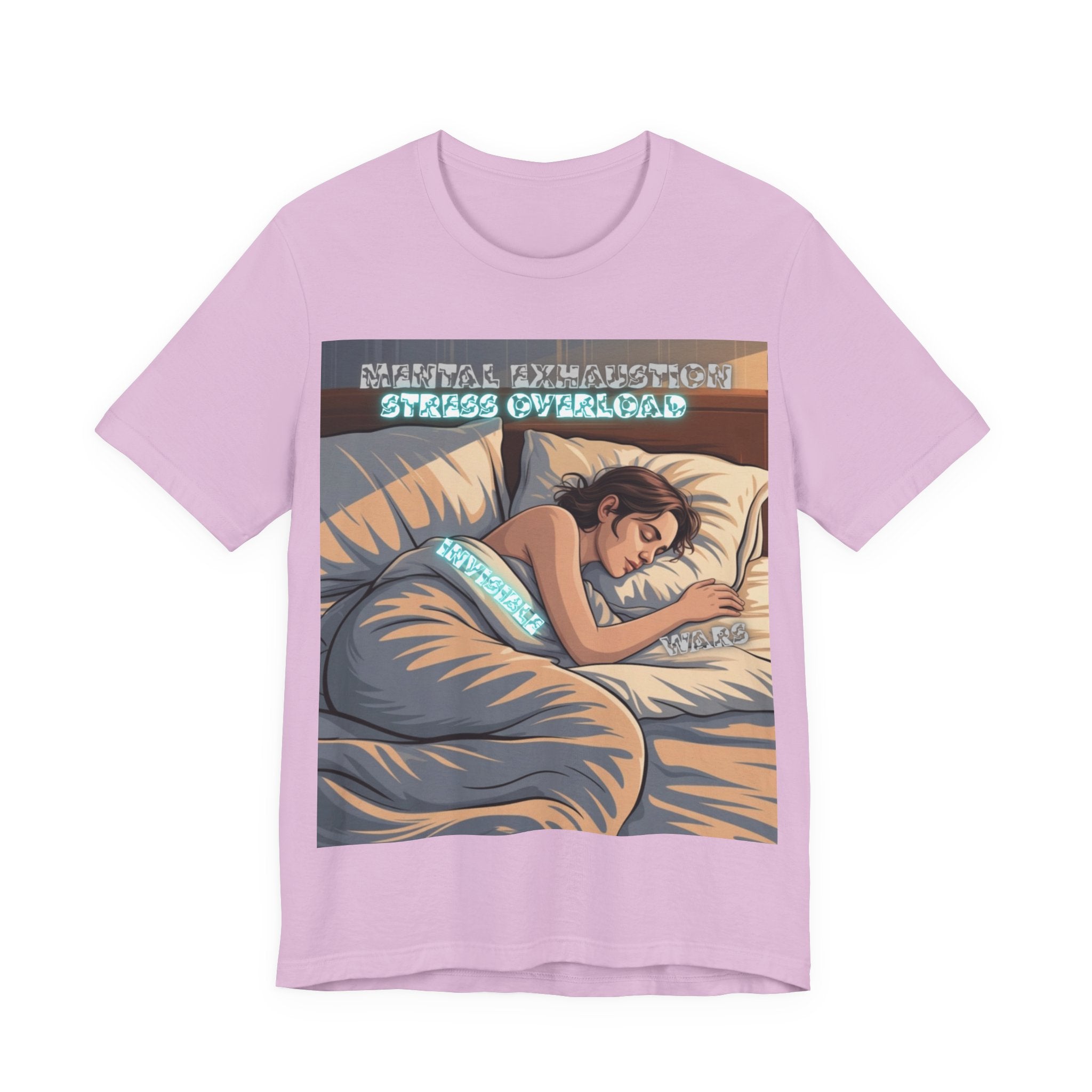 Women T-Shirt - Mental Exhaustion Invisible Wars