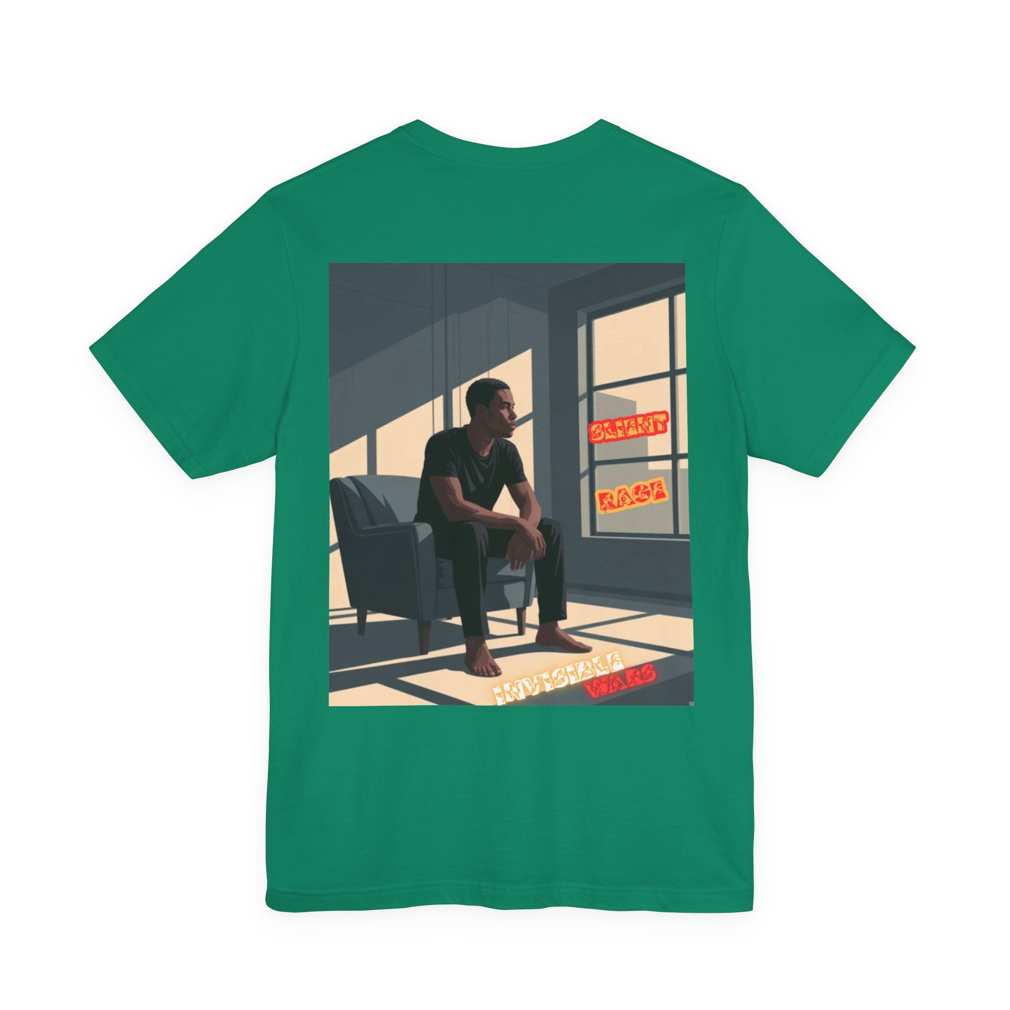 Men T-shirt - Slient Rage
