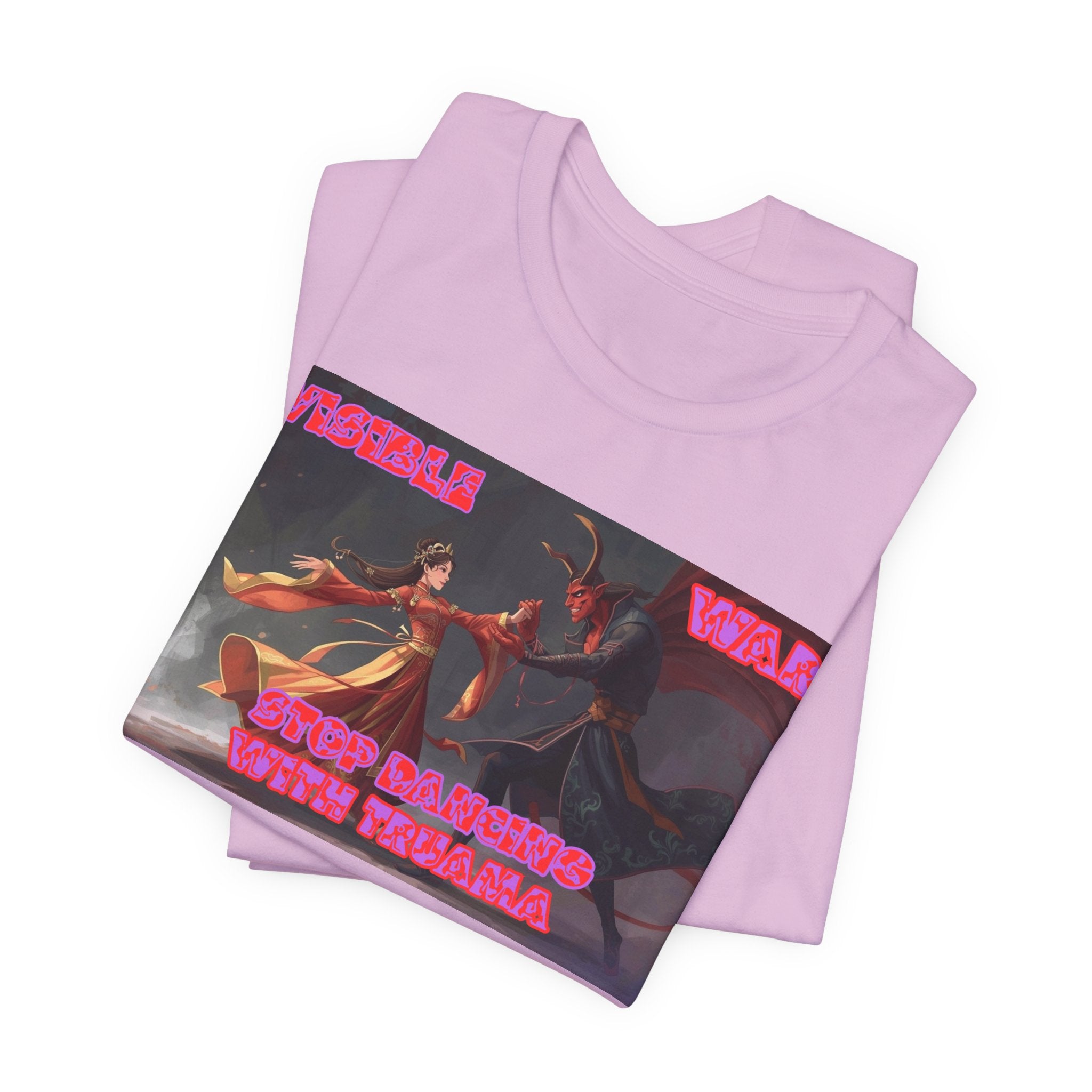 Women T-shirt— “Stop Dancing with Trauma