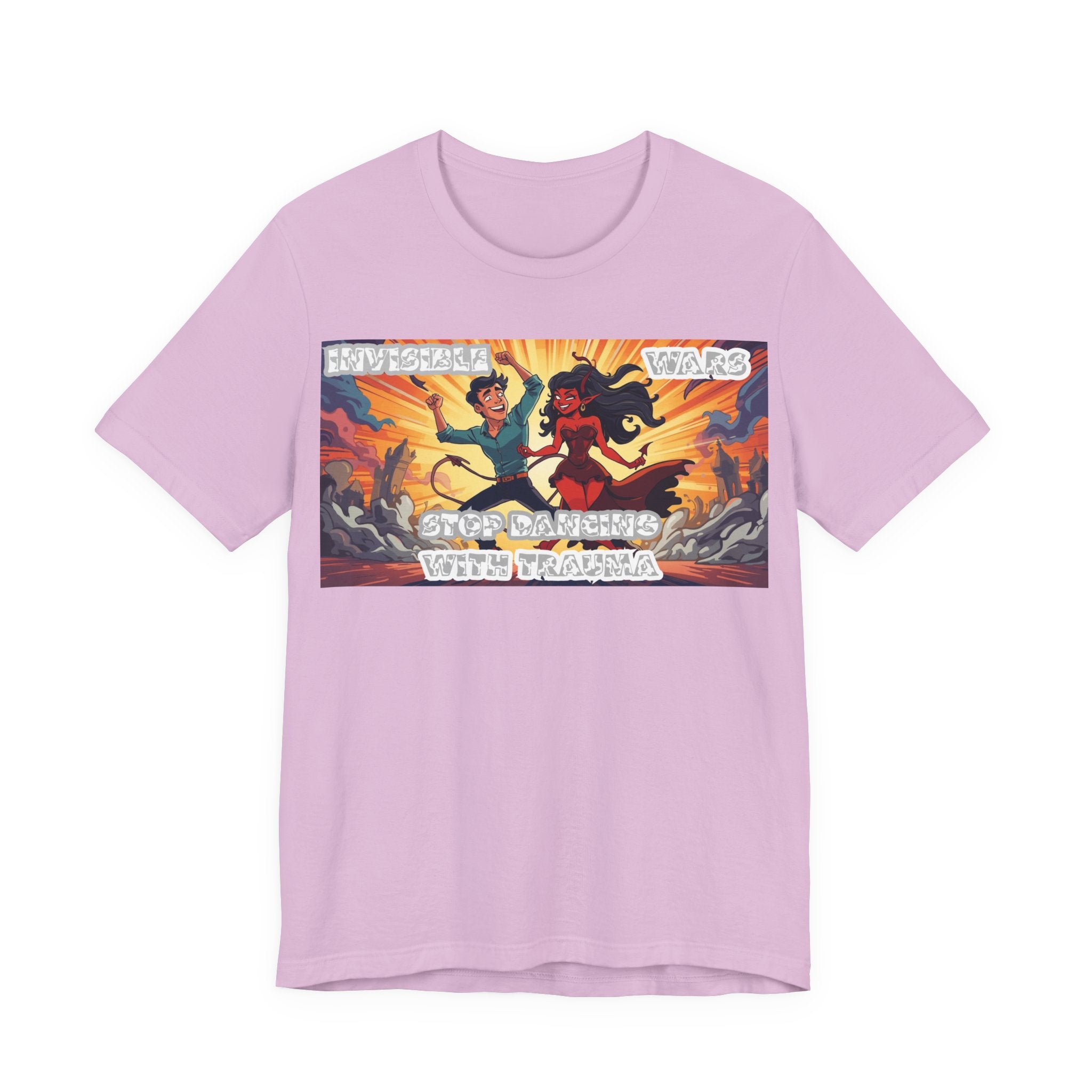 Men T-Shirt –Stop Dancing with Truama